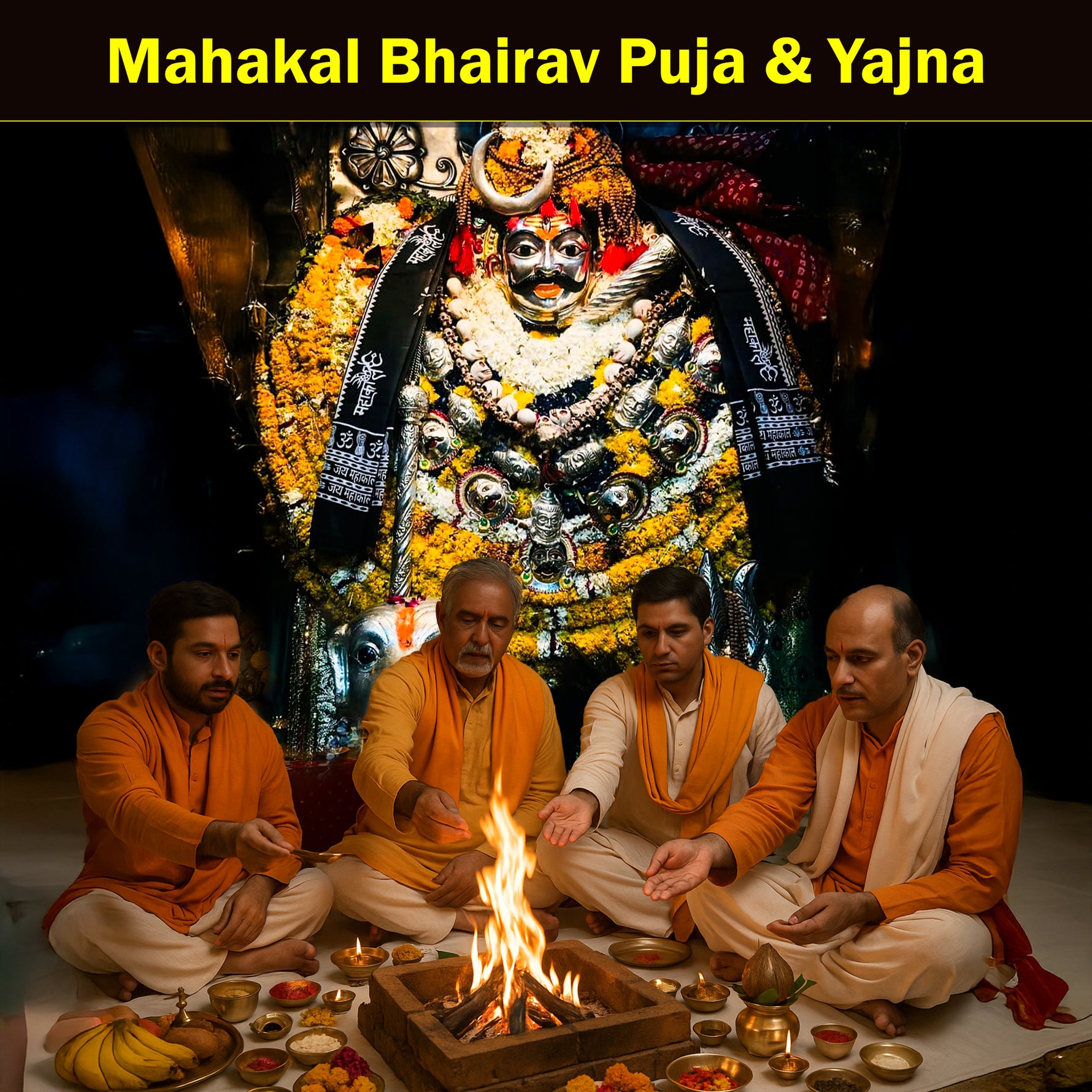 Mahakal Bhairav Puja & Yajna: For Overcoming Fear, Gaining Control Over Negative Situations & Invoking Strength during Crises