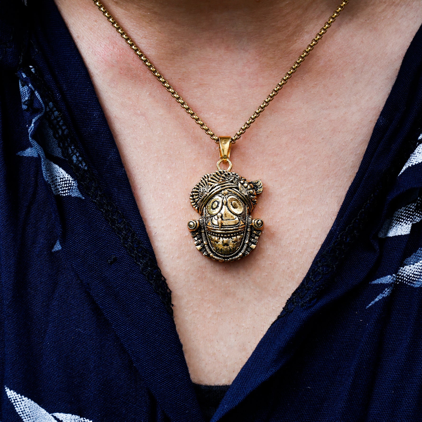 IGP Plating Jagannatha Ji Pendant - Abhimantrit