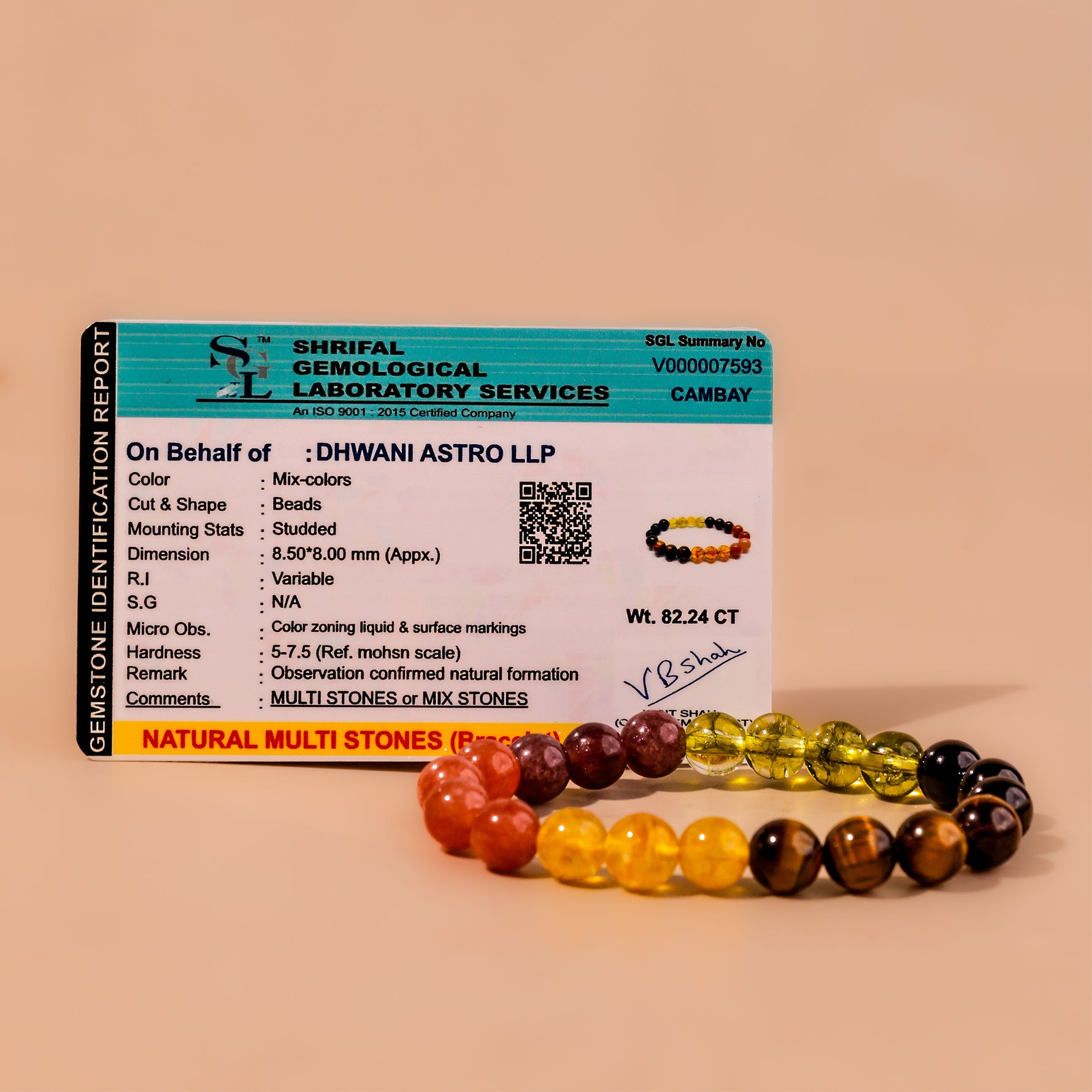 Manglik Dosha Bracelet - Abhimantrit & Certified
