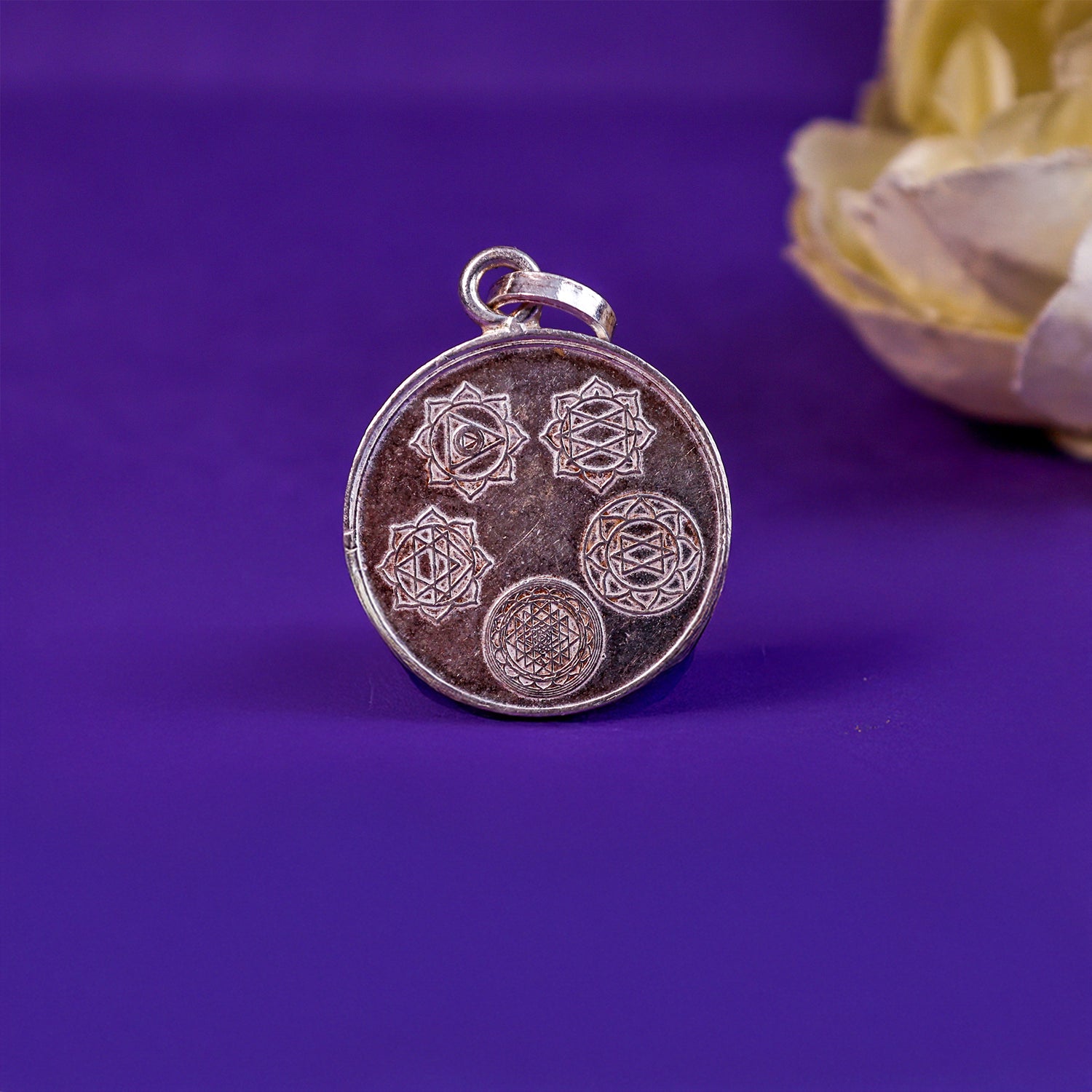 Dasha Mahavidha Yantra Pure Silver - Abhimantrit