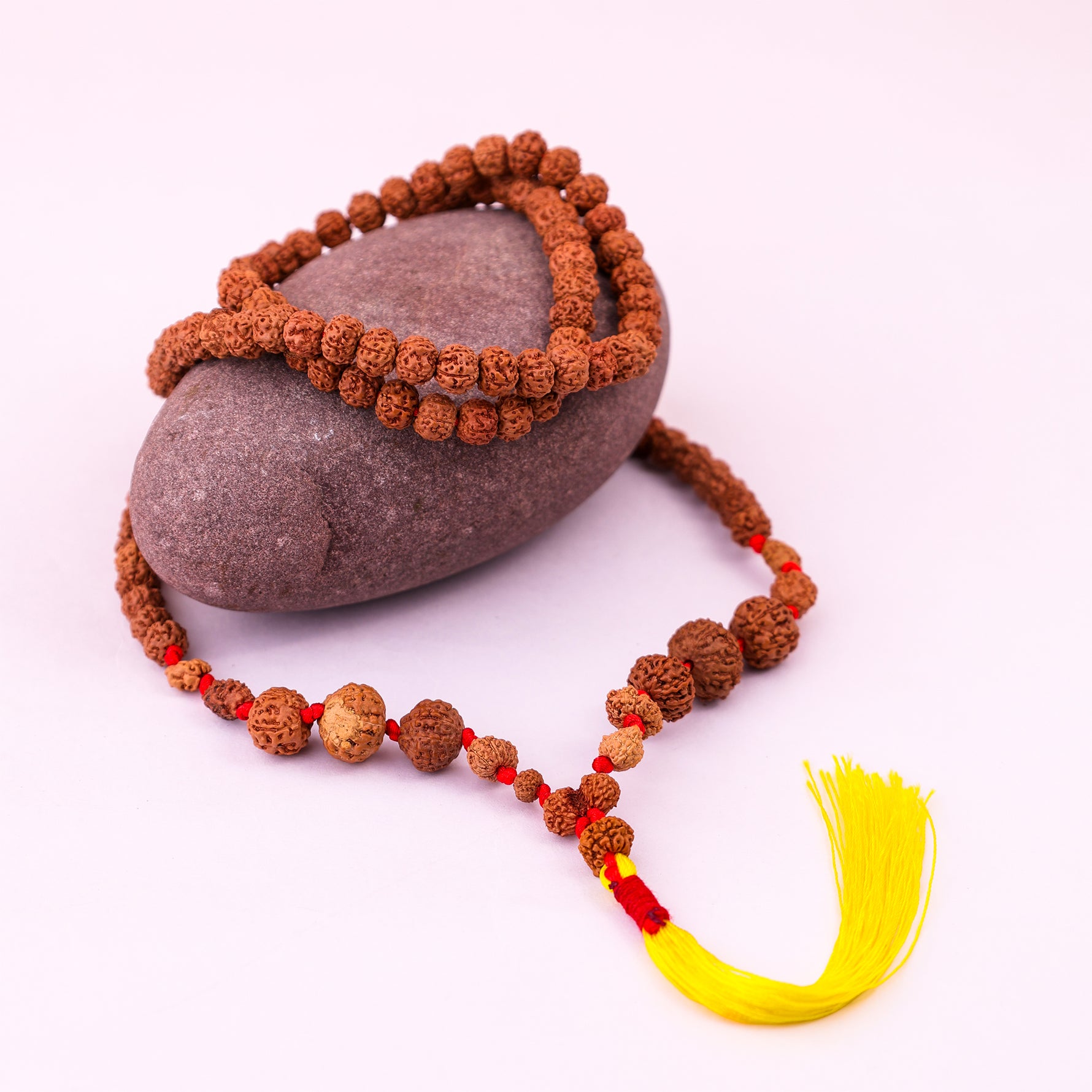 Rudraksha Raksha Mala - Abhimantrit & Certified