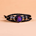 Cancer Leather Bracelet