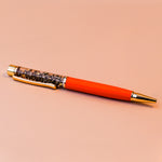 Pen With Pyrite Stone