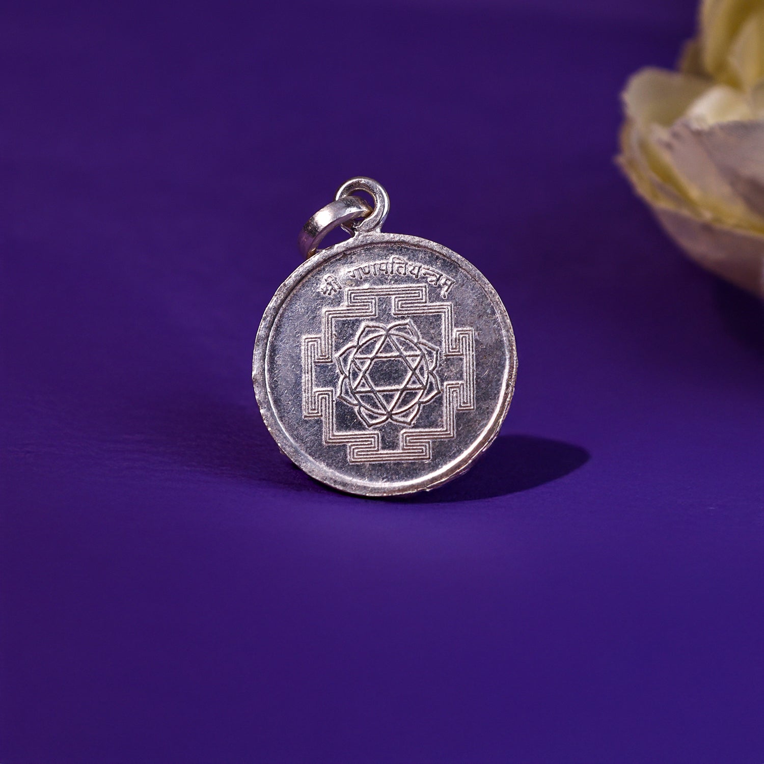 Ganpati Yantra Pure Silver - Abhimantrit