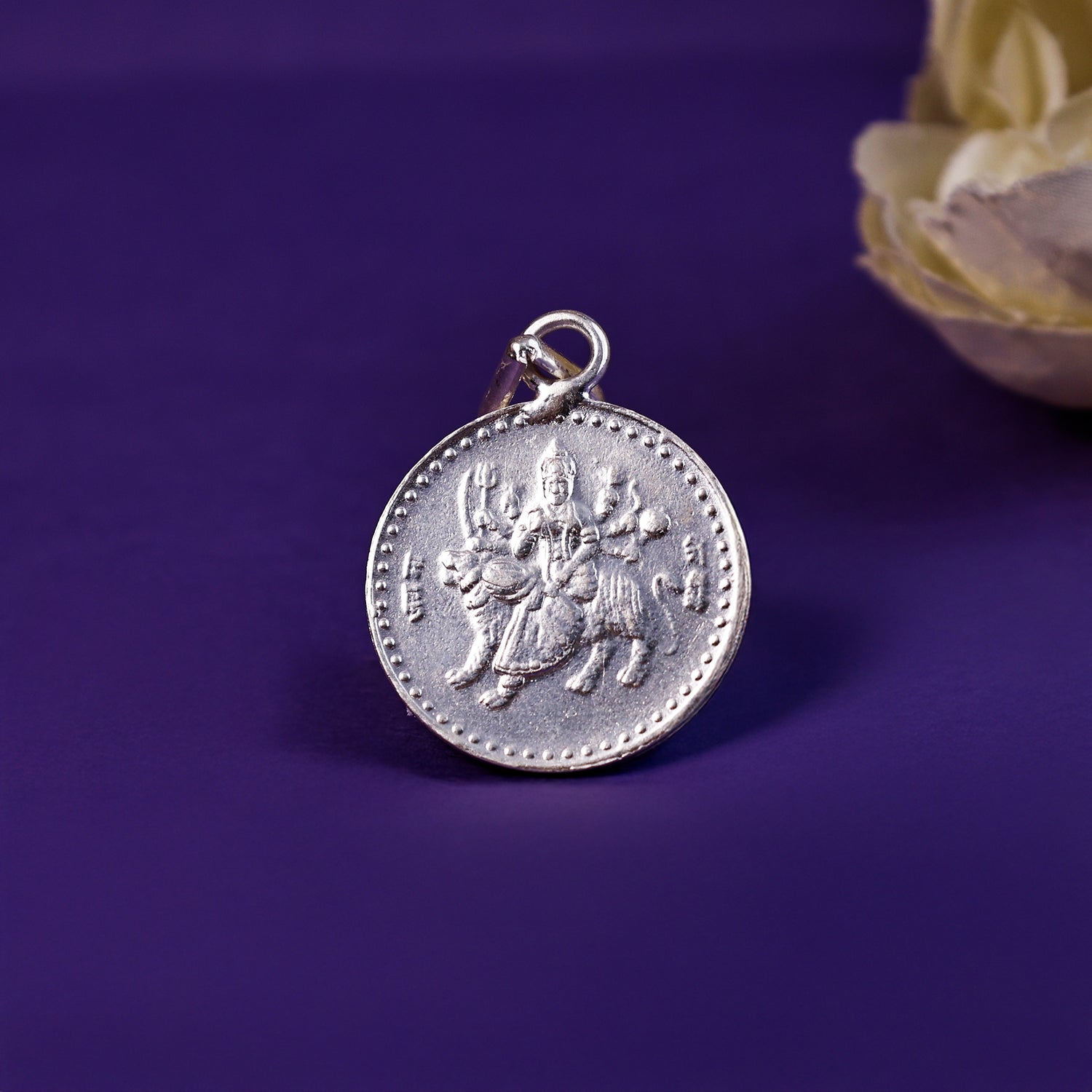 Ambe Maa Yantra Pure Silver - Abhimantrit