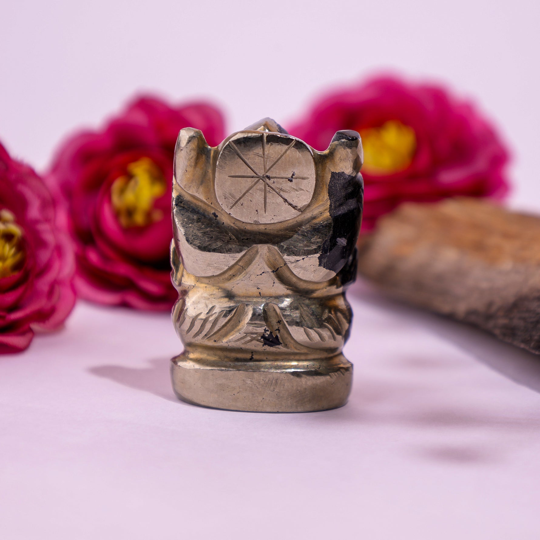 Pyrite Ganesha - Abhimantrit & Certified