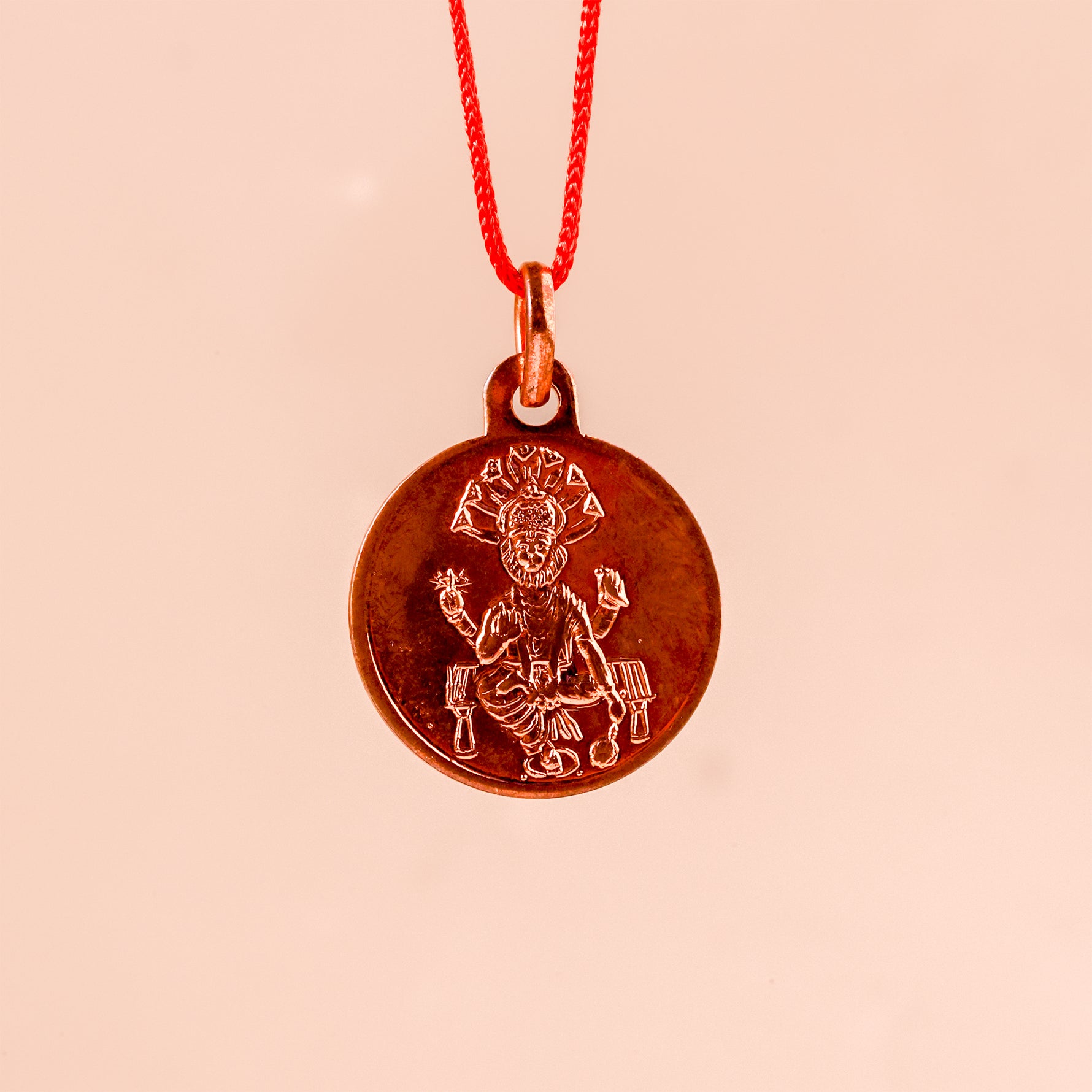 Copper Narsimbha Yaantra - Abhimantrit