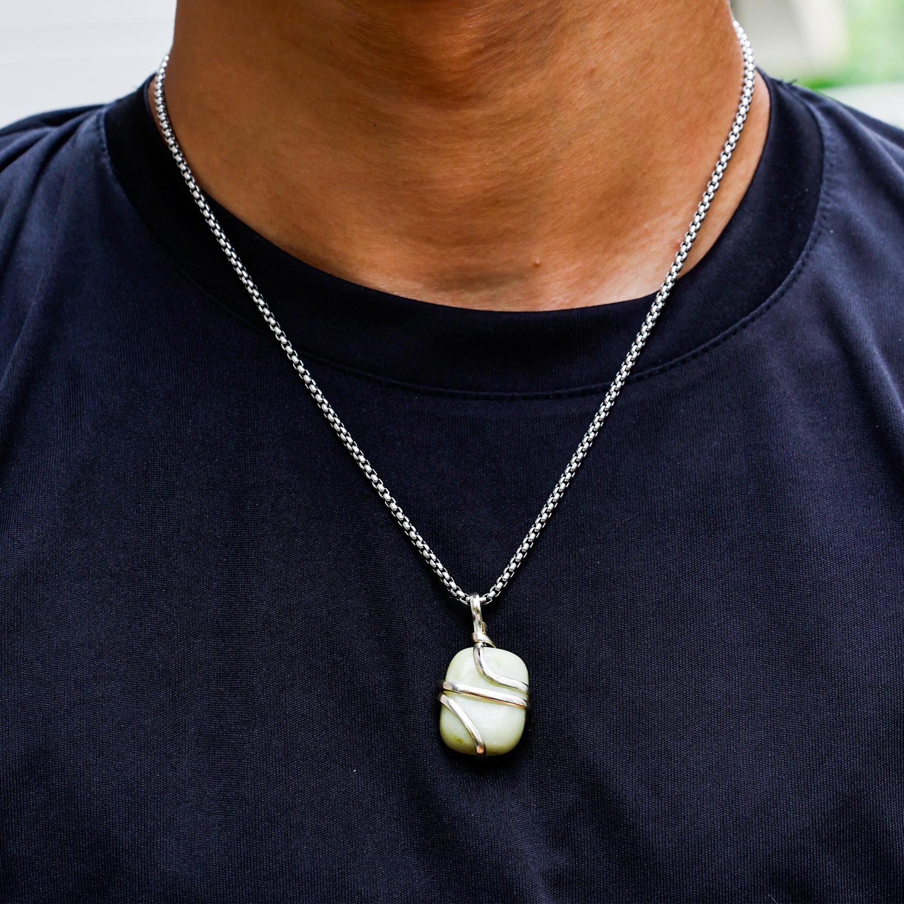 Serpentine Wrapping Pendant - Abhimantrit & Certified