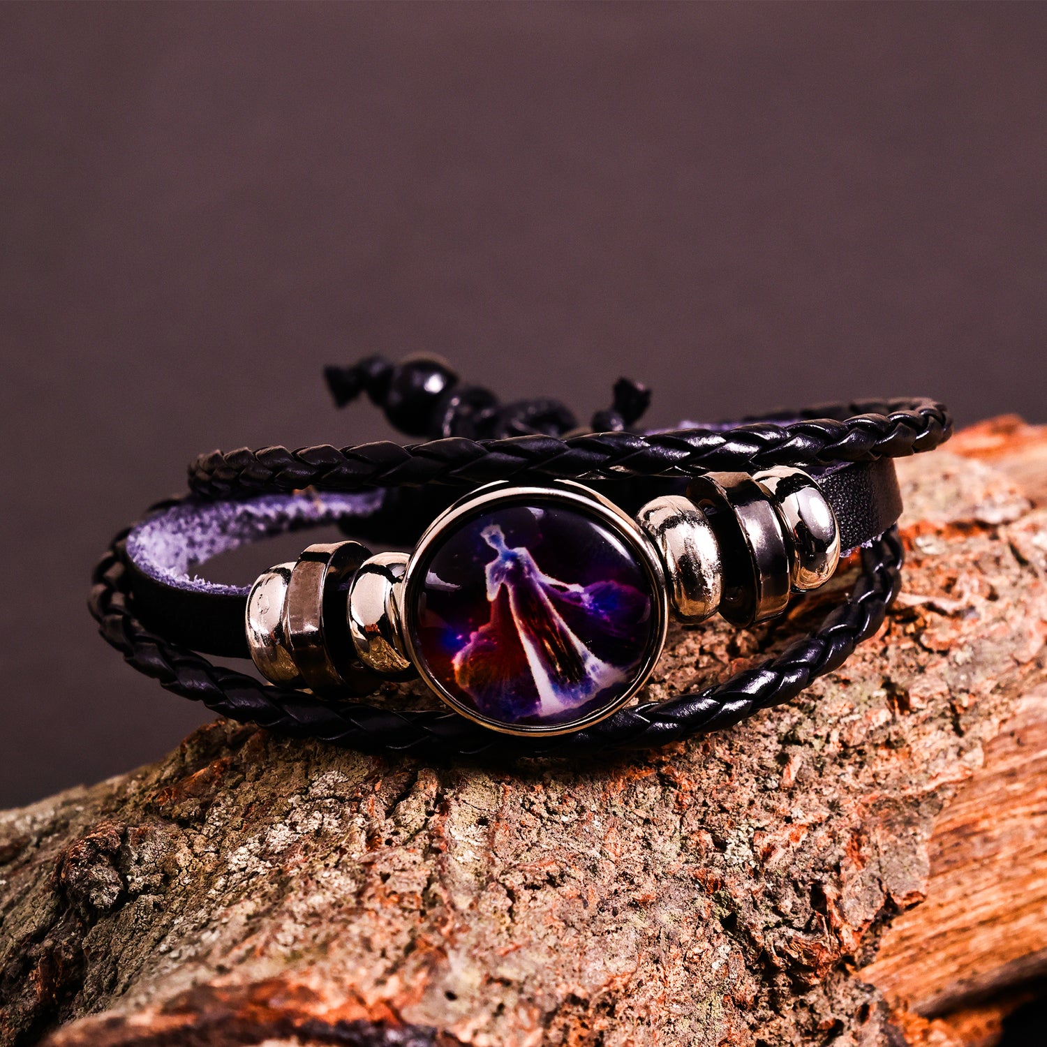 Virgo Leather Bracelet