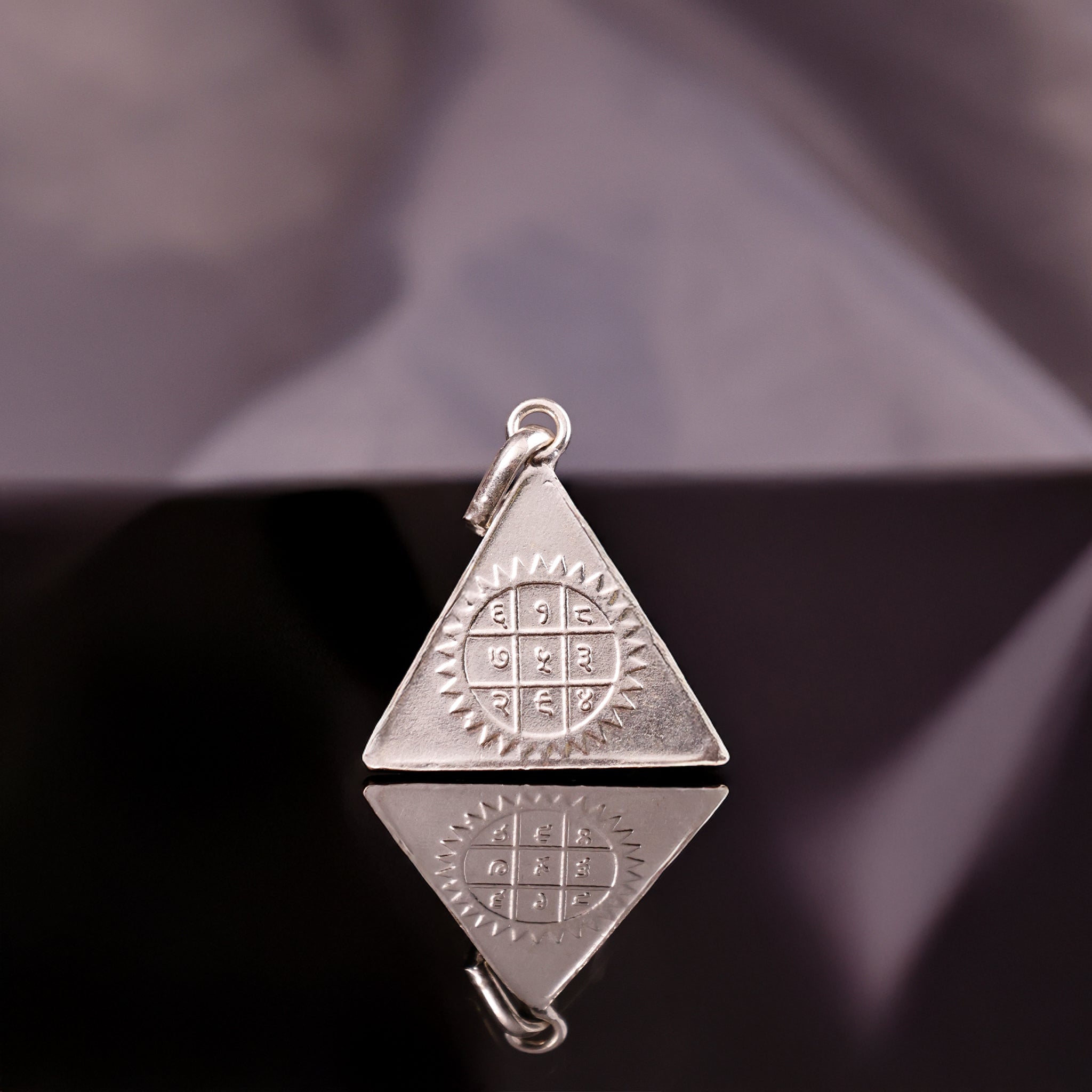 Pyra Hanuman Ji Yantra Pure Silver for Protection & Strength