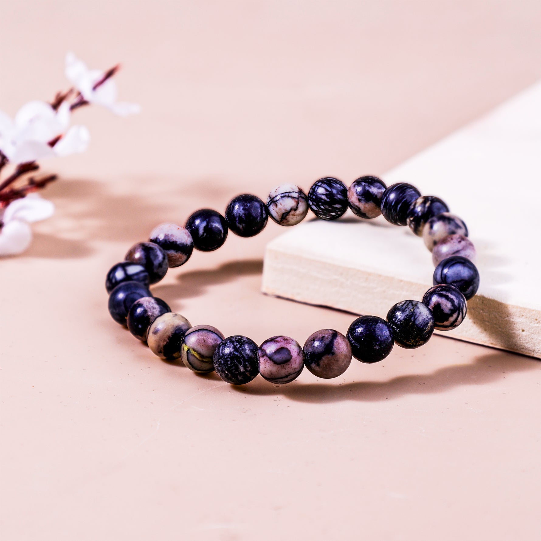 Picasso Jasper Bracelet Picasso Jasper Bracelet - Abhimantrit & Certified