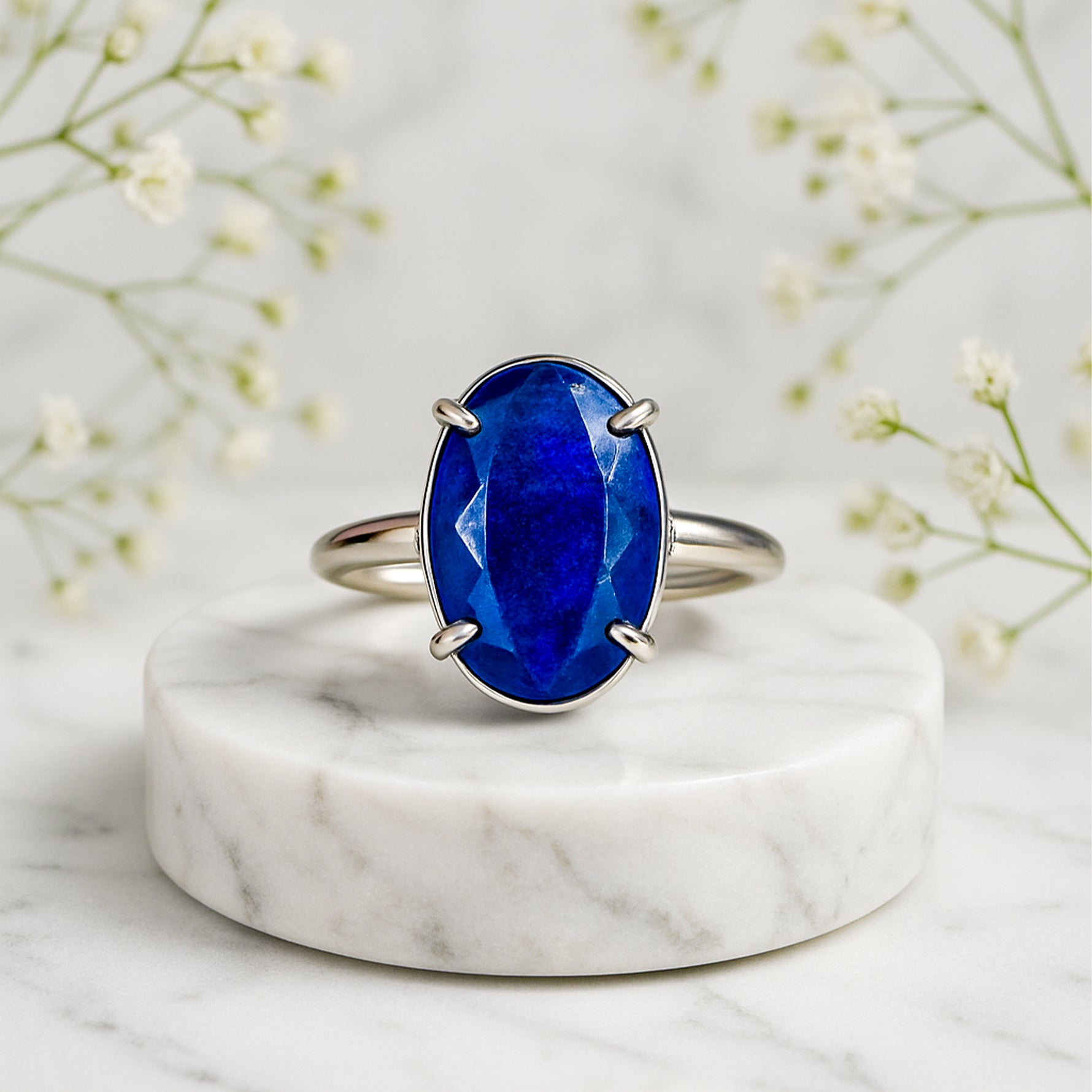 Enhancing Intuition and Spiritual Awareness: Lapis Lazuli Ring