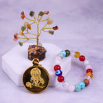 Pregnanct Bracelet & Krishna Kavach with Krishna Kavach & Pendant With Tree (Combo)