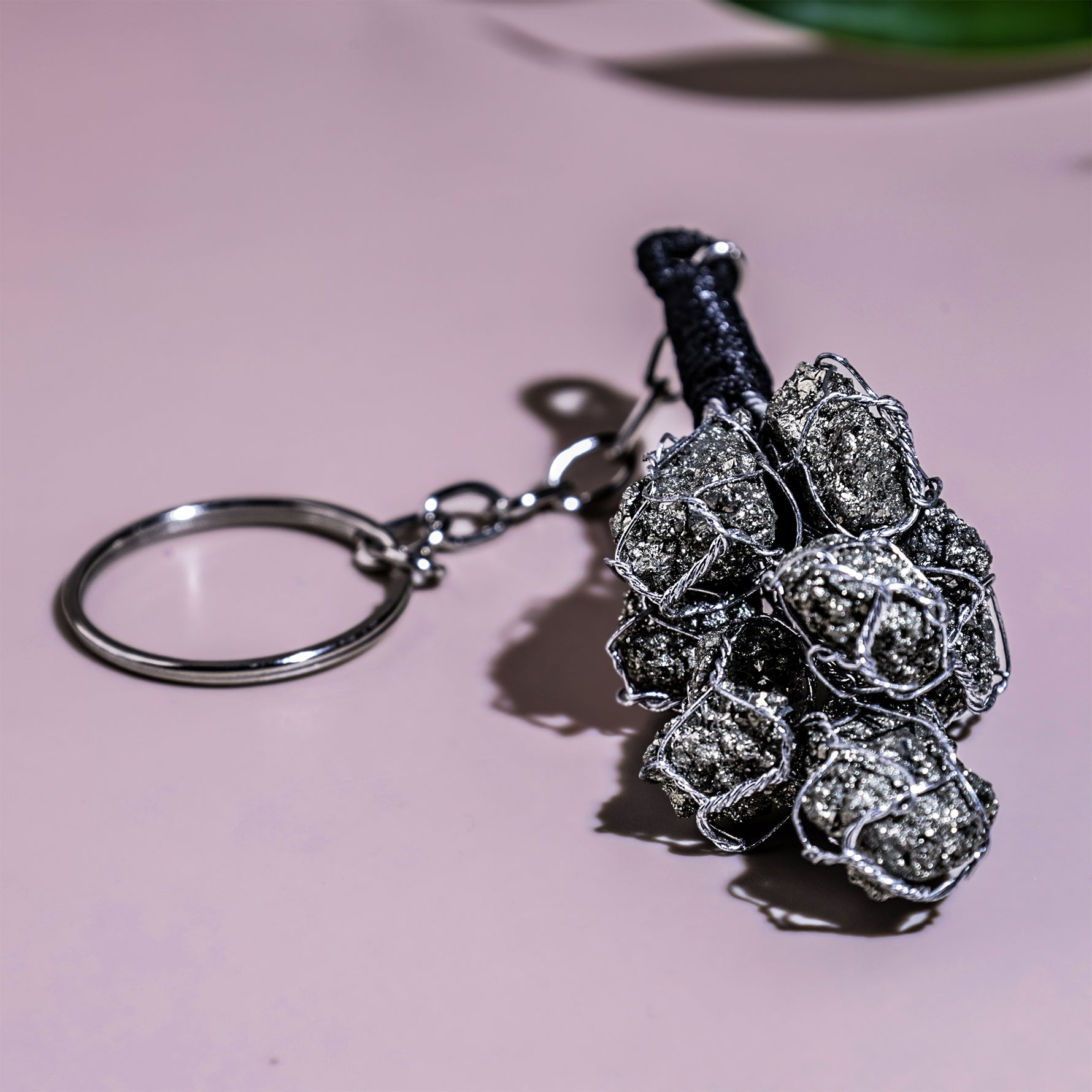 Pyrite Keychain - Abhimantrit