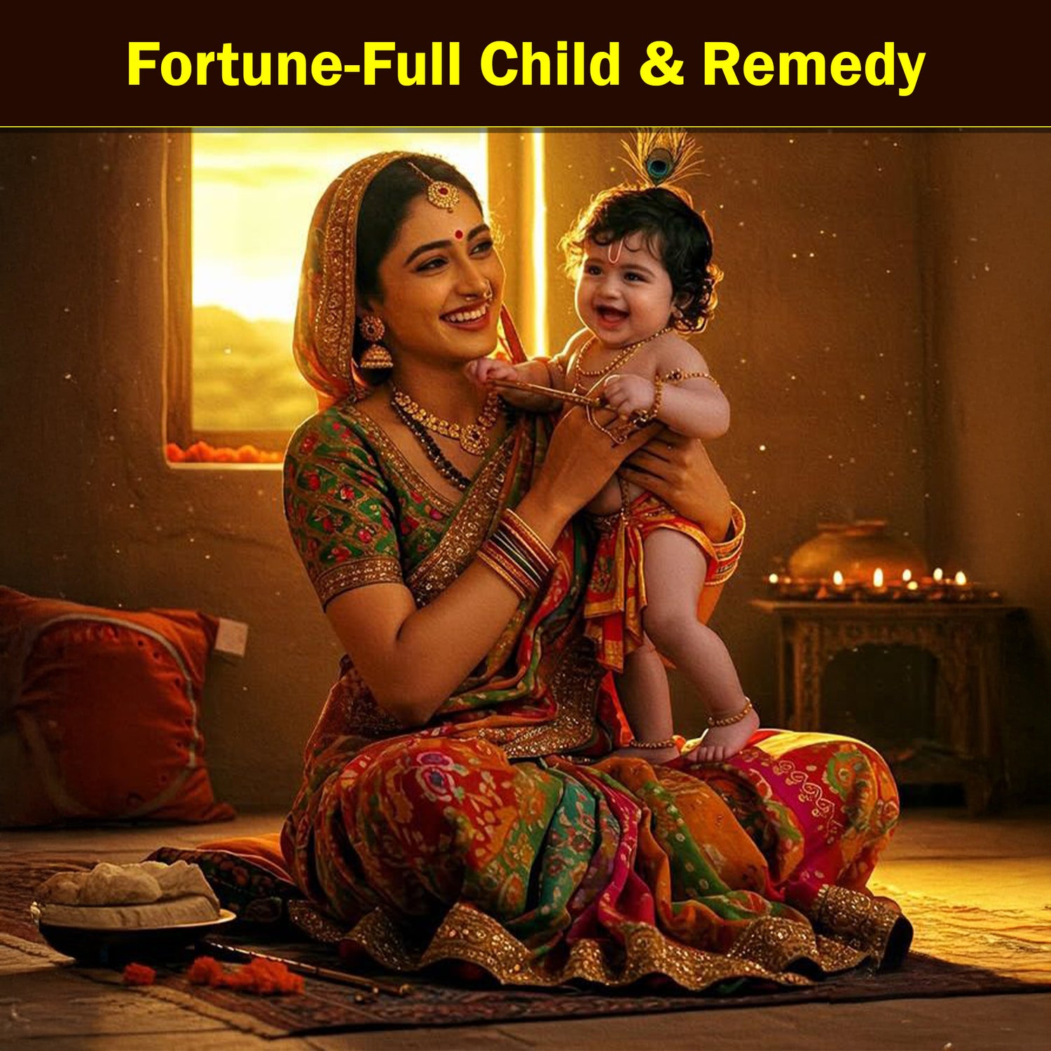 Fortune-Full Child & Remedy: Blessings For A Lucky Baby with Lucky Child Rituals