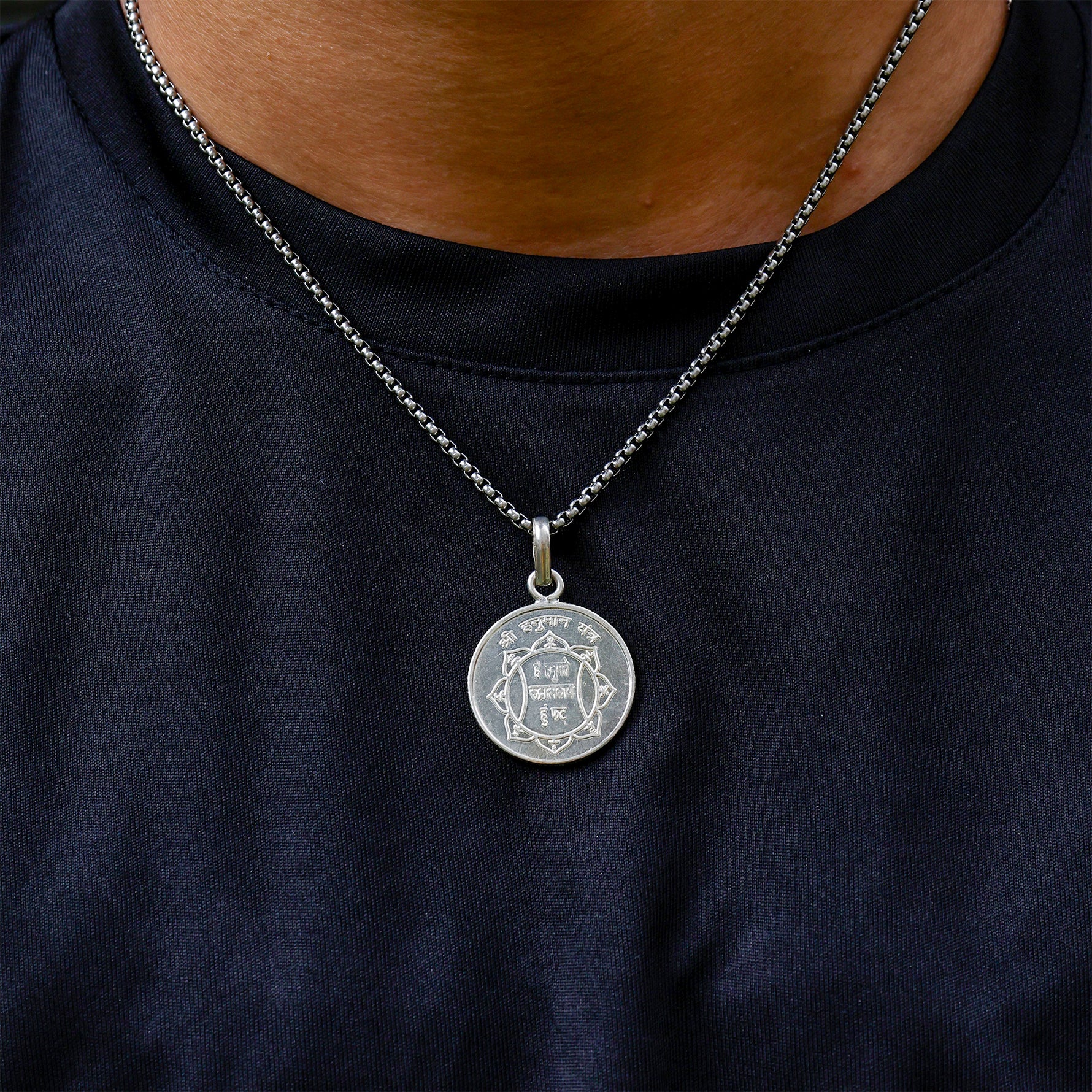 Shree Hanuman Yantra Pure Silver - Abhimantrit