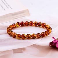 Amber Bracelet - Abhimantrit & Certified