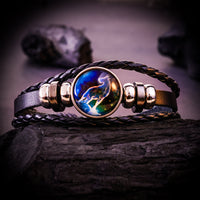 Capricorn Leather Bracelet