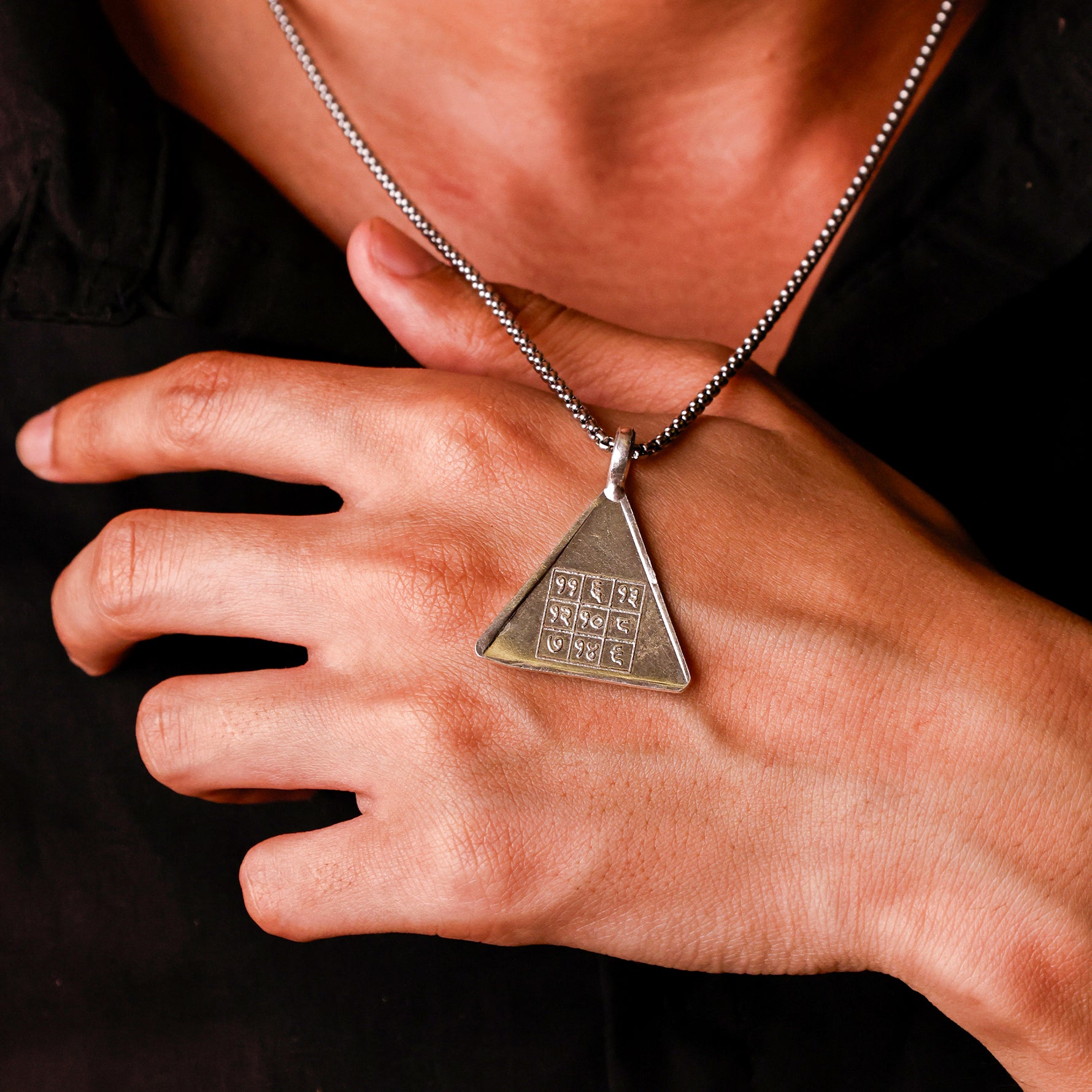 Pyra Chandra Yantra Pure Silver - Abhimantrit