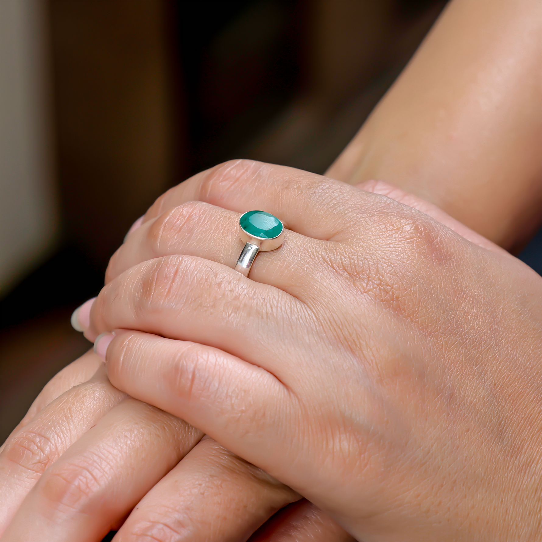 Develop Sharp Intellect and Enhance Growth Opportunities: Panna (Real Emerald) Ring - Abhimantrit & Certified