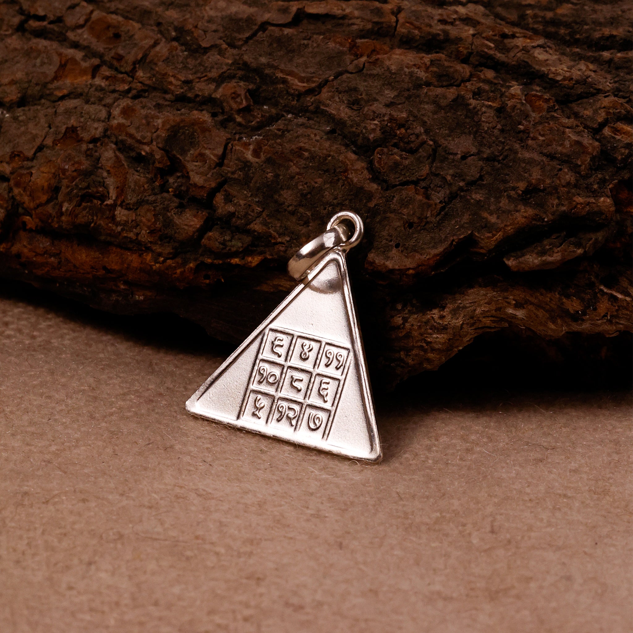 Pyra Hanuman Ji Yantra Pure Silver for Protection & Strength