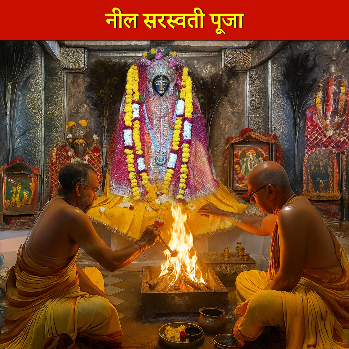Neel Saraswati Puja & Yajna