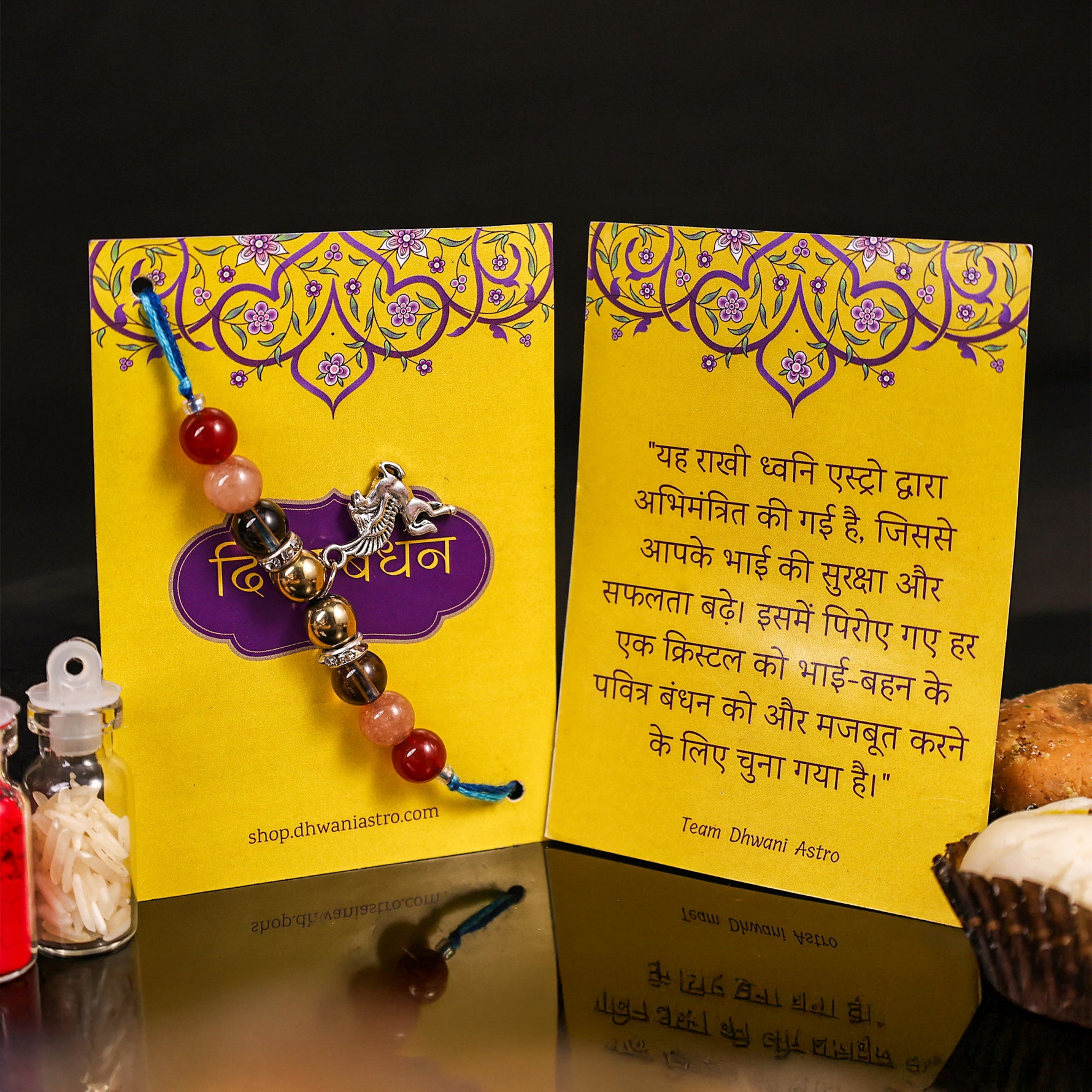Money Attract Rakhi - AbhimantritConfidence and Strength Rakhi - Abhimantrit