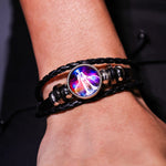 Virgo Leather Bracelet