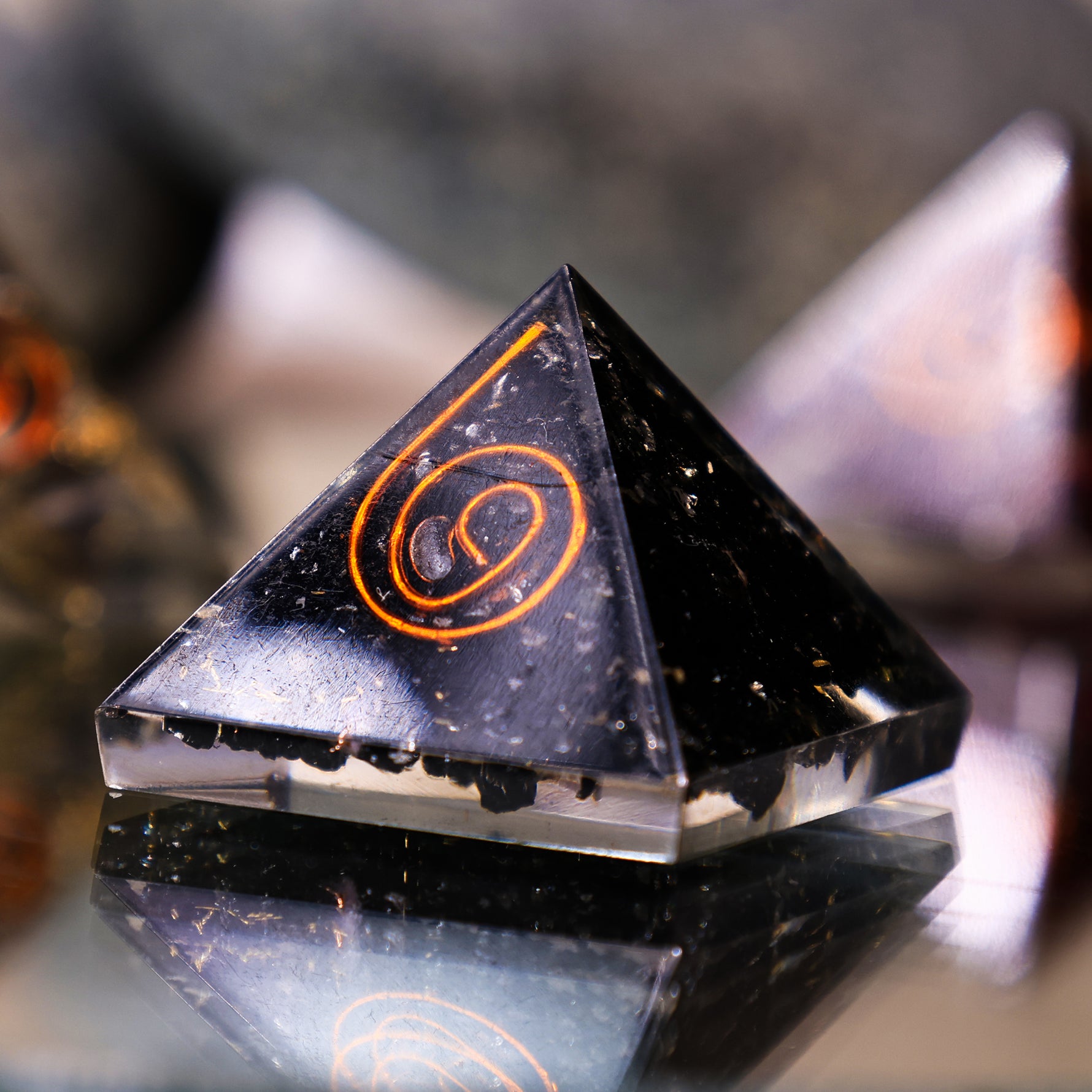 Tourmaline Pyramid - Abhimantrit
