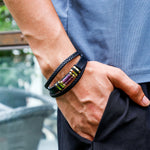Howlite Leather Bracele