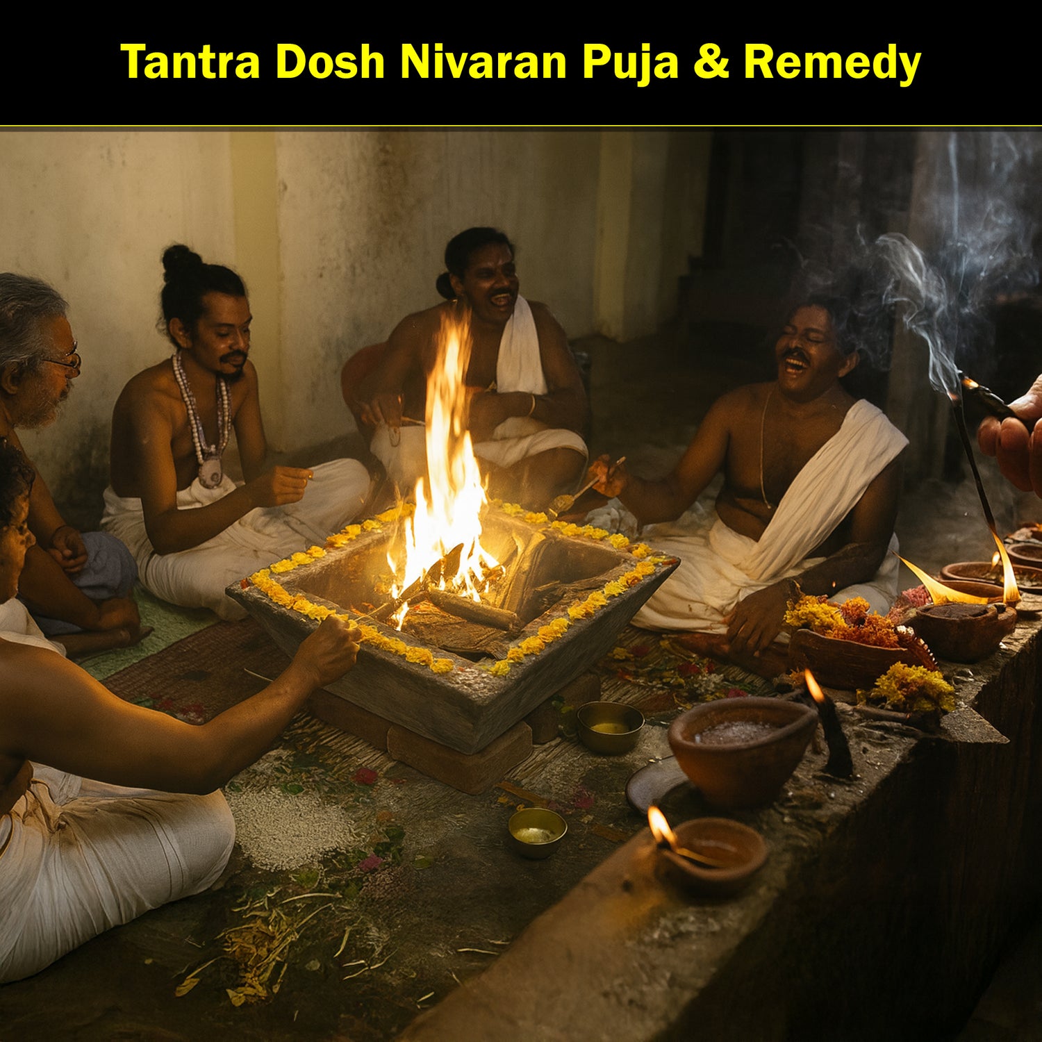 Tantra Dosh Nivaran Puja & Remedy: Eliminate Tantra Dosha for Spiritual Protection