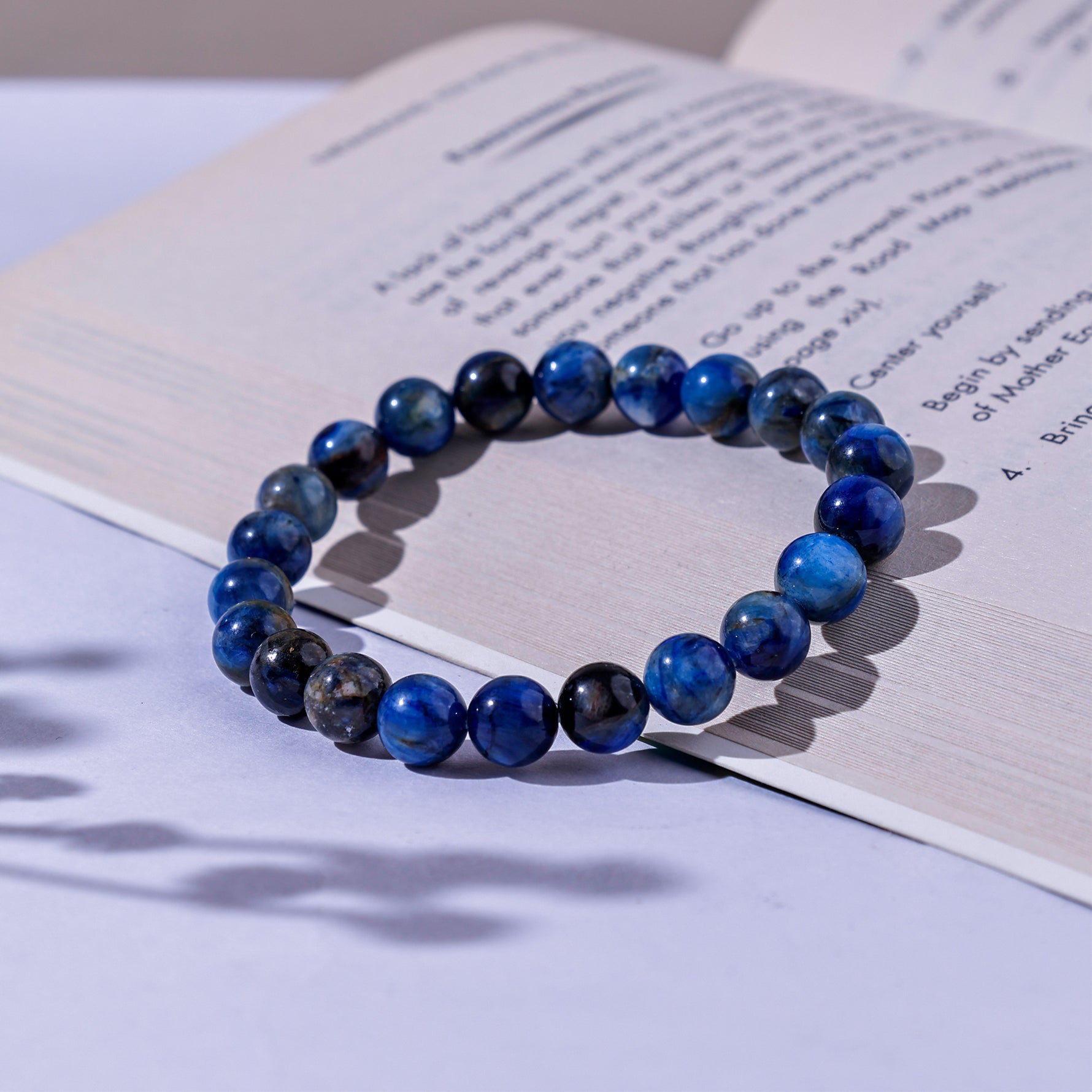 Kyanite BraceletKyanite Bracelet - Abhimantrit & Certified