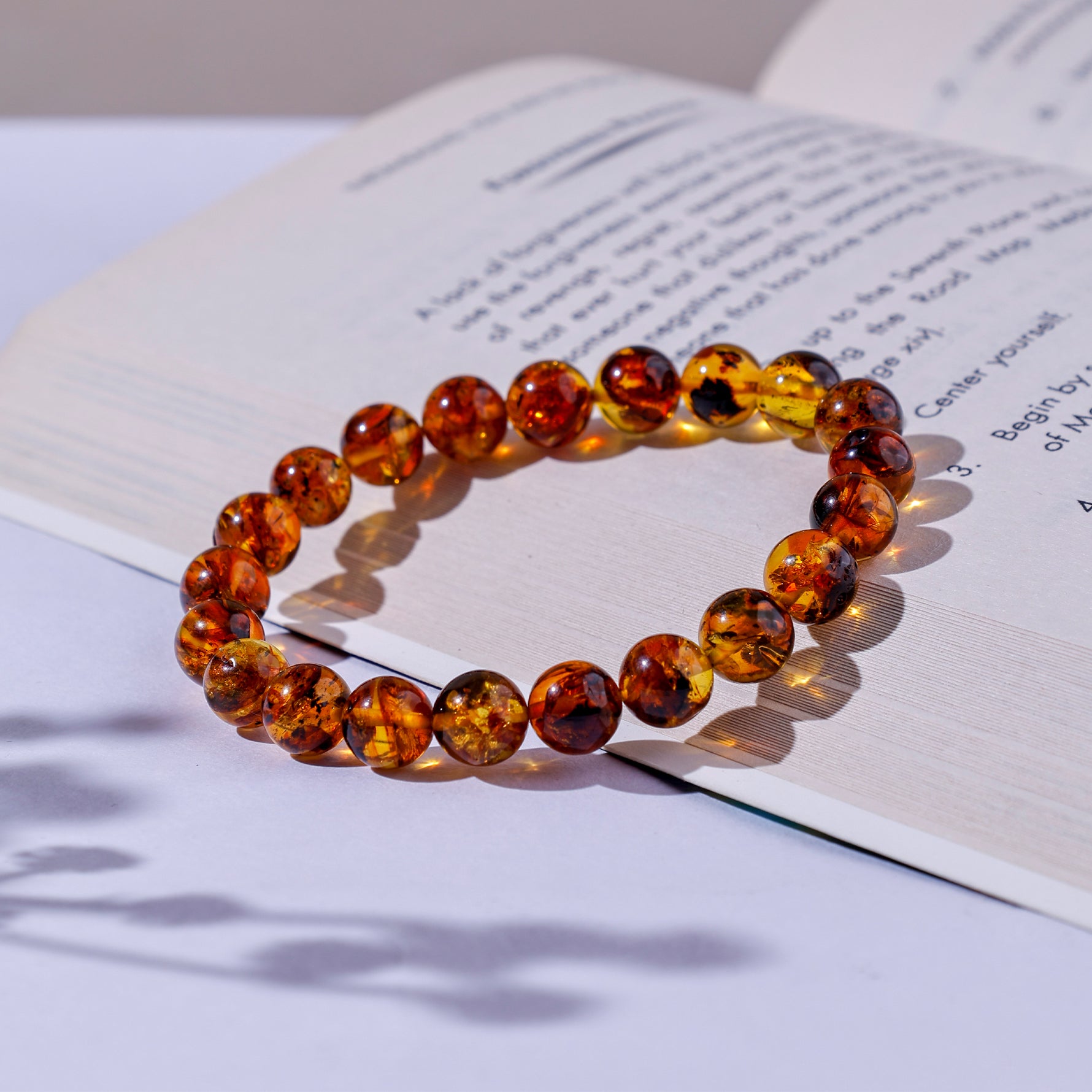 Amber BraceletAmber Bracelet - Abhimantrit & Certified
