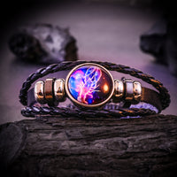 Cancer Leather Bracelet