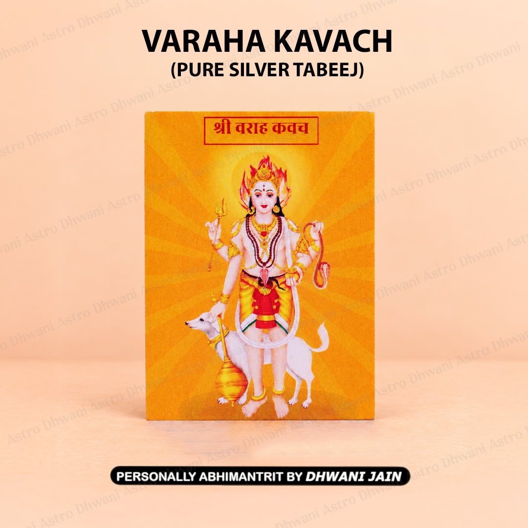 Varaha Kavach ( PURE SILVER TABEEJ )