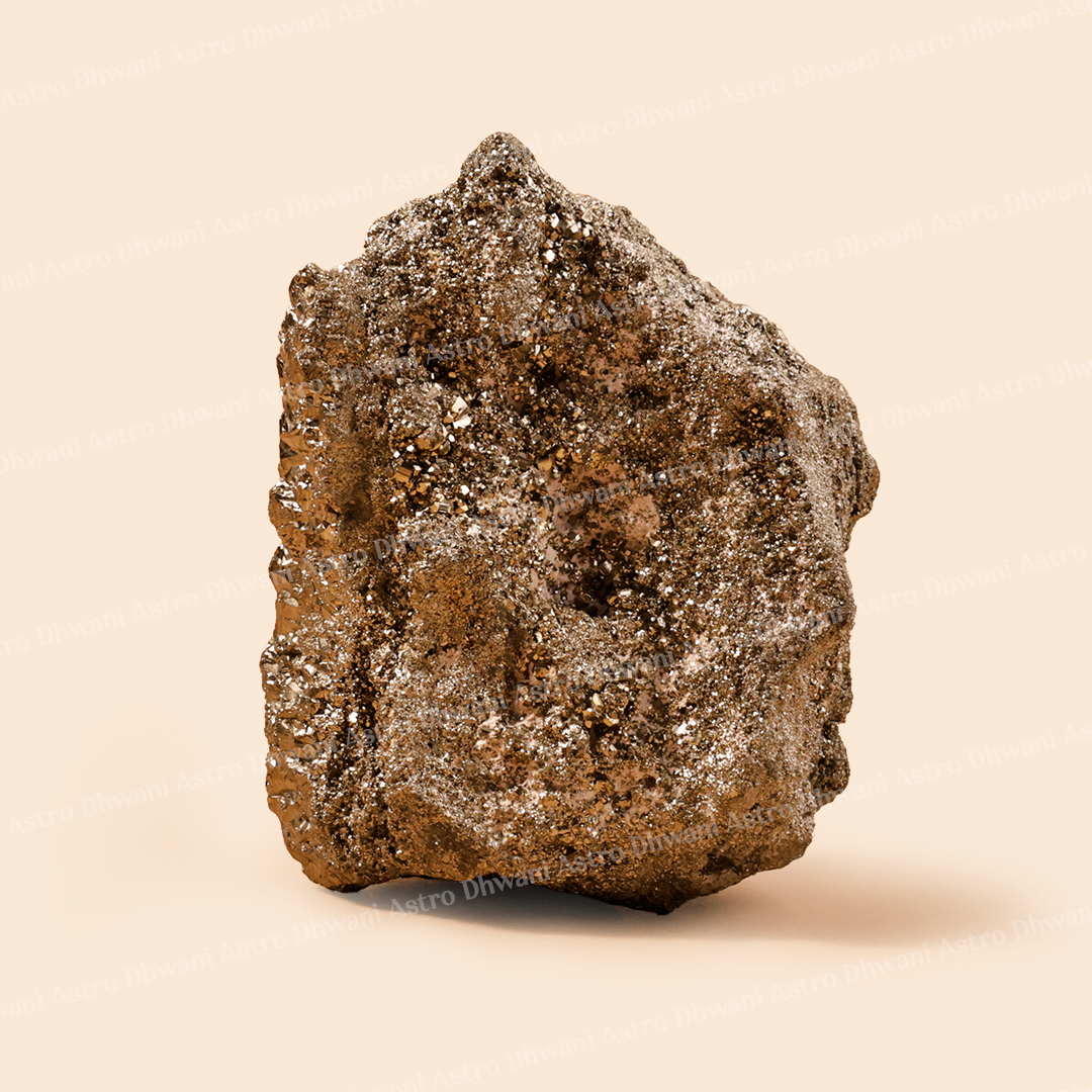 Natural Raw Pyrite Cluster – Premium Healing Crystal for Wealth, Career & Business Growth