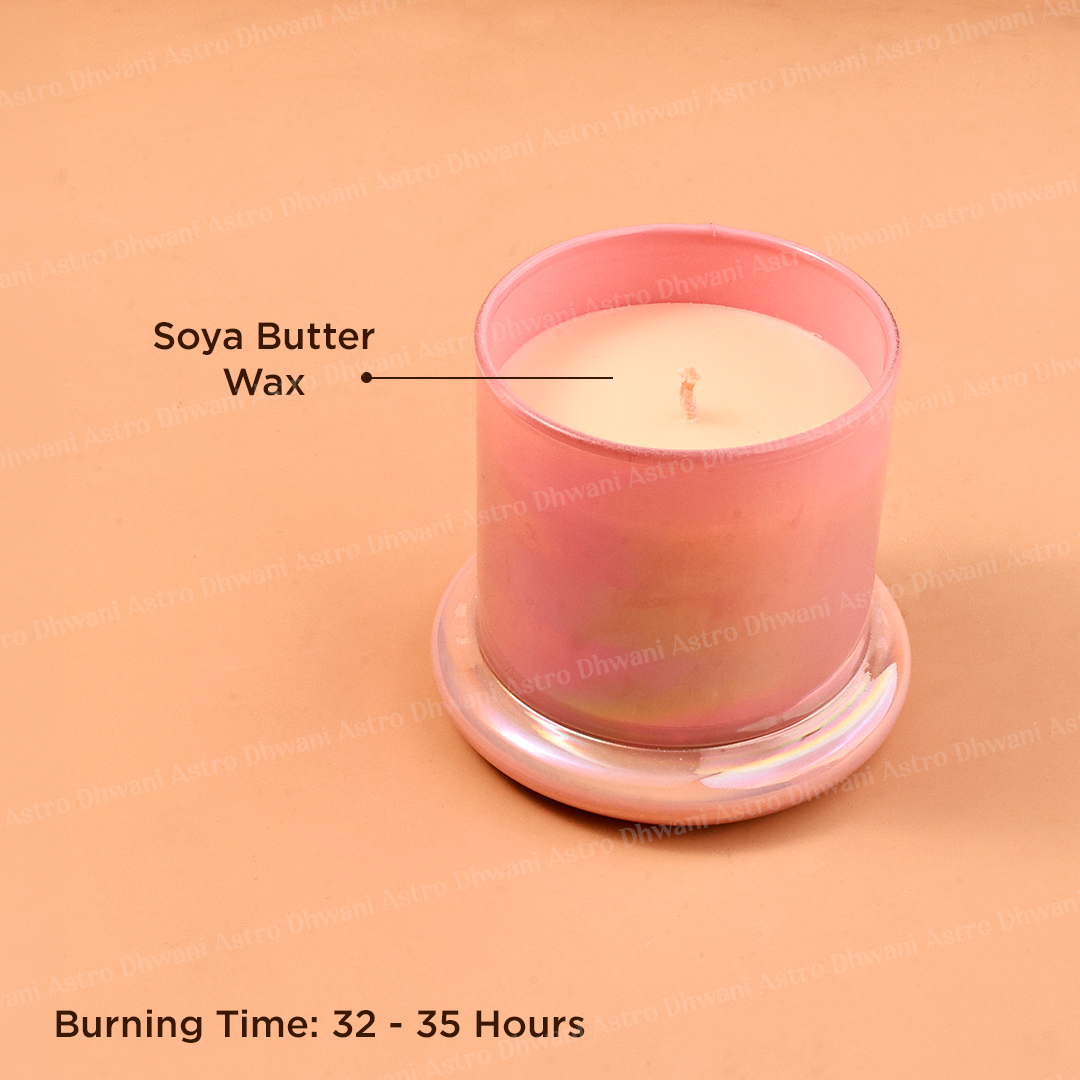 Hand-Poured Soy Butter Wax Candle | Aromatherapy Candle for Meditation, Prayer & Home Decor