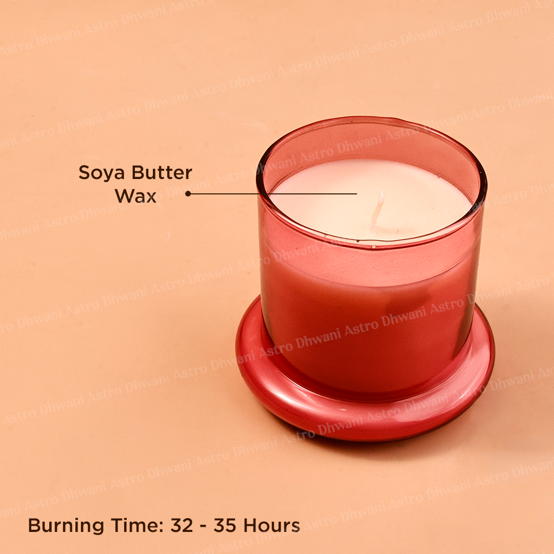 Hand-Poured Soy Butter Wax Candle | Aromatherapy Candle for Meditation, Prayer & Home Decor