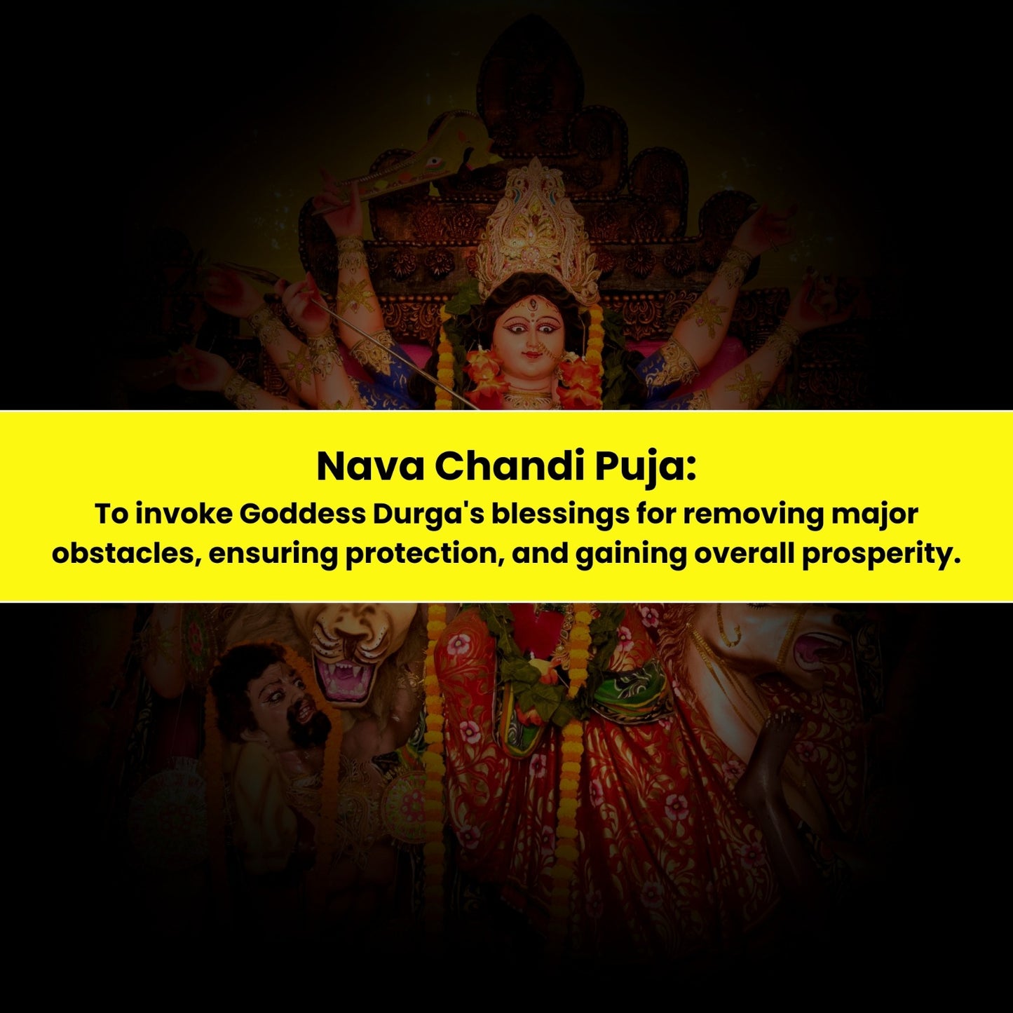 Nava Chandi Puja & Yajna: To Invoke Goddess Durga's Blessings for Removing Major Obstacles, Ensuring Protection and Gaining Overall Prosperity