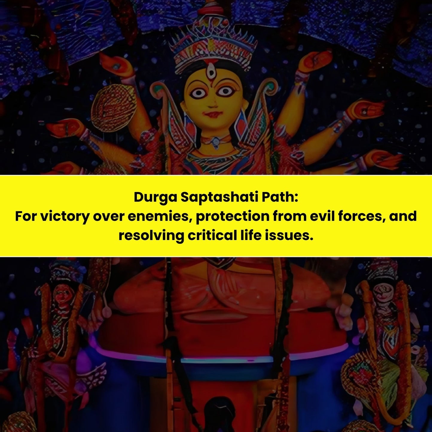 Durga Saptashati Path & Yajna: For Victory Over Enemies, Protection from Evil Forces and Resolving Critical Life Issues