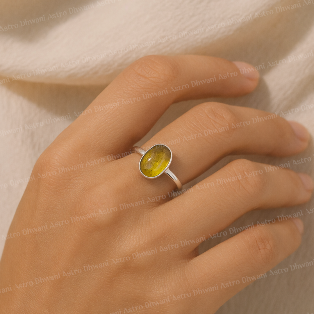 Yellow Sapphire Ring (Pokhraj): Strengthens Marriage and Relationships