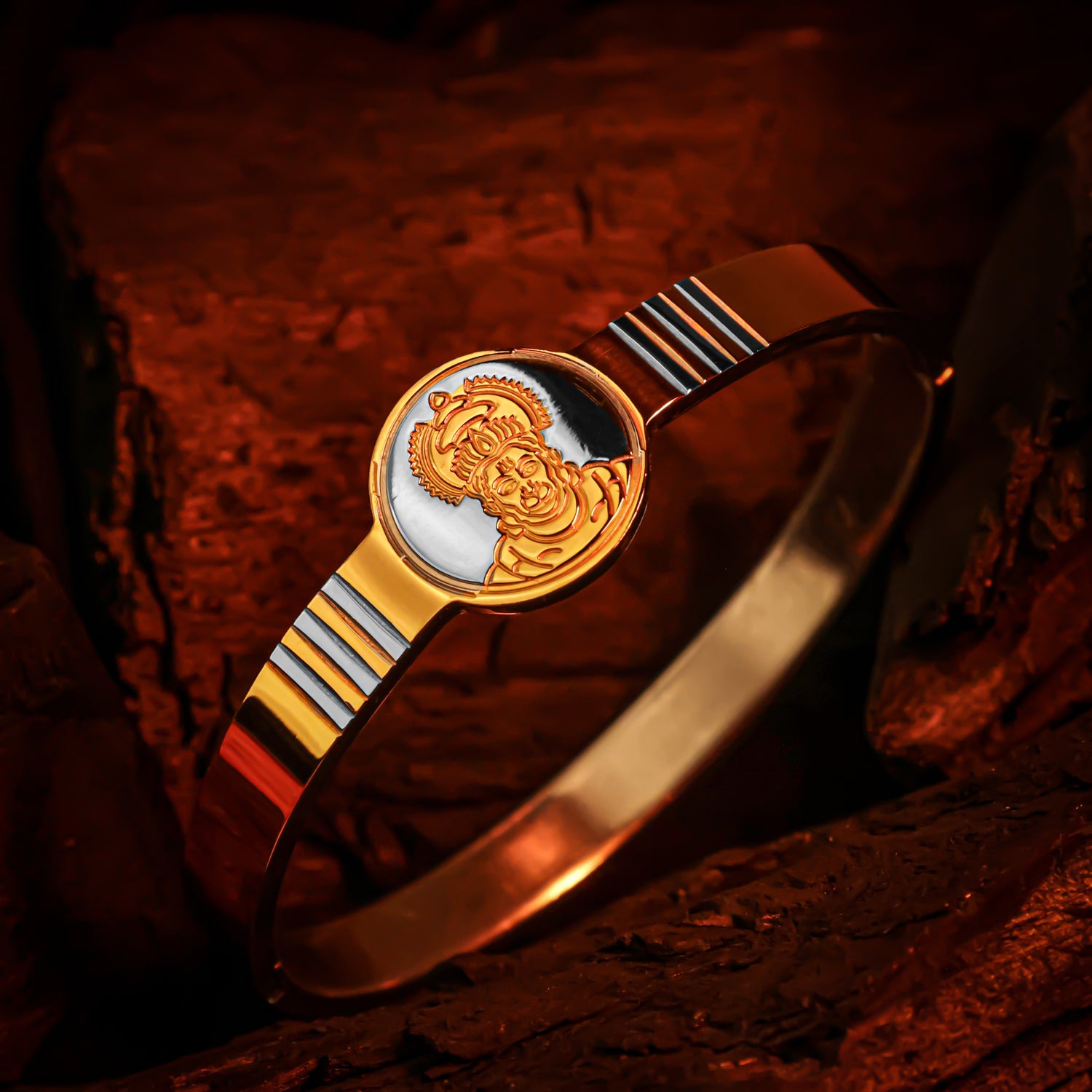 Hanuman Raksha Kada (IGP Gold Plating) - Abhimantrit