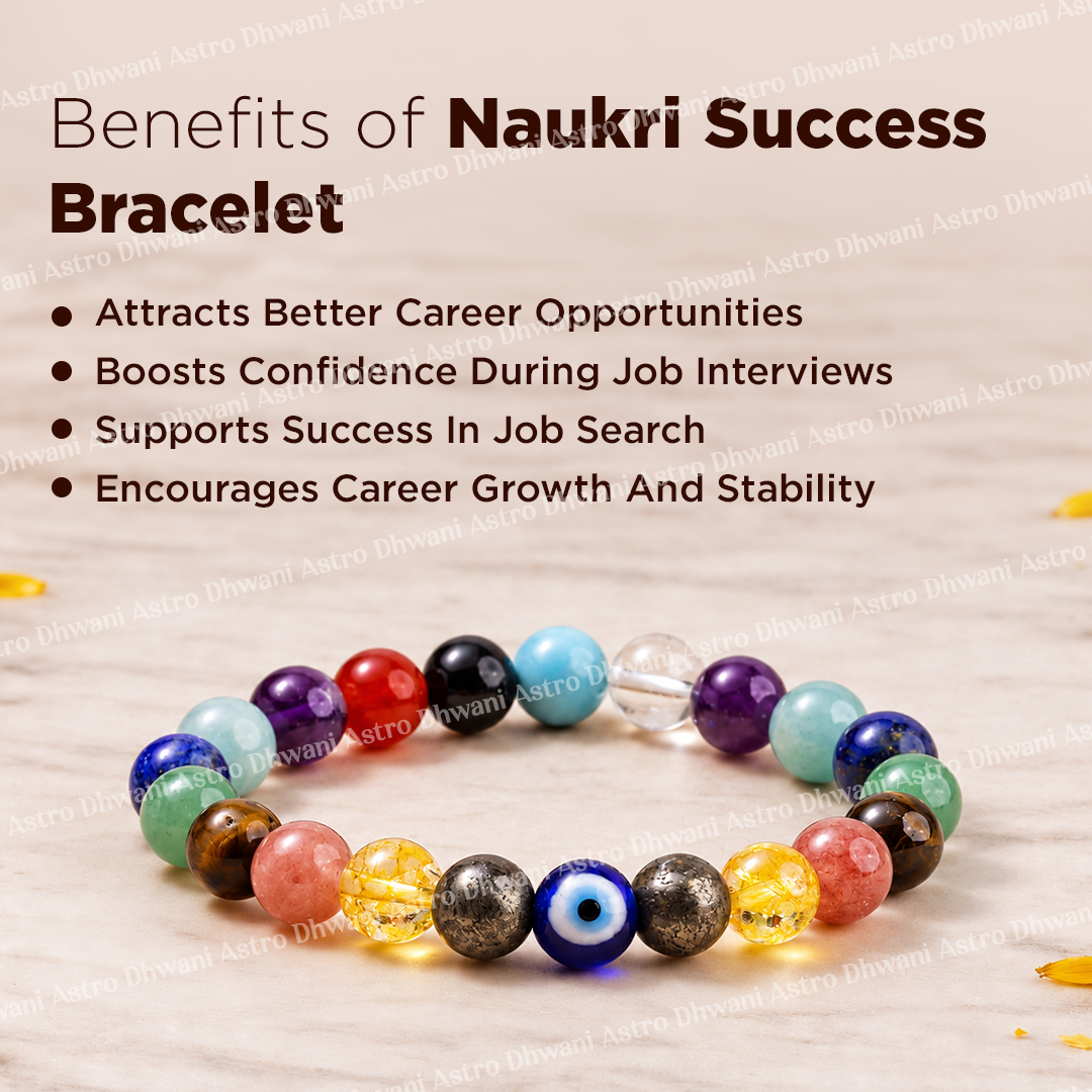 Naukari Success Bracelet Career Growth Job Stability Energy Band