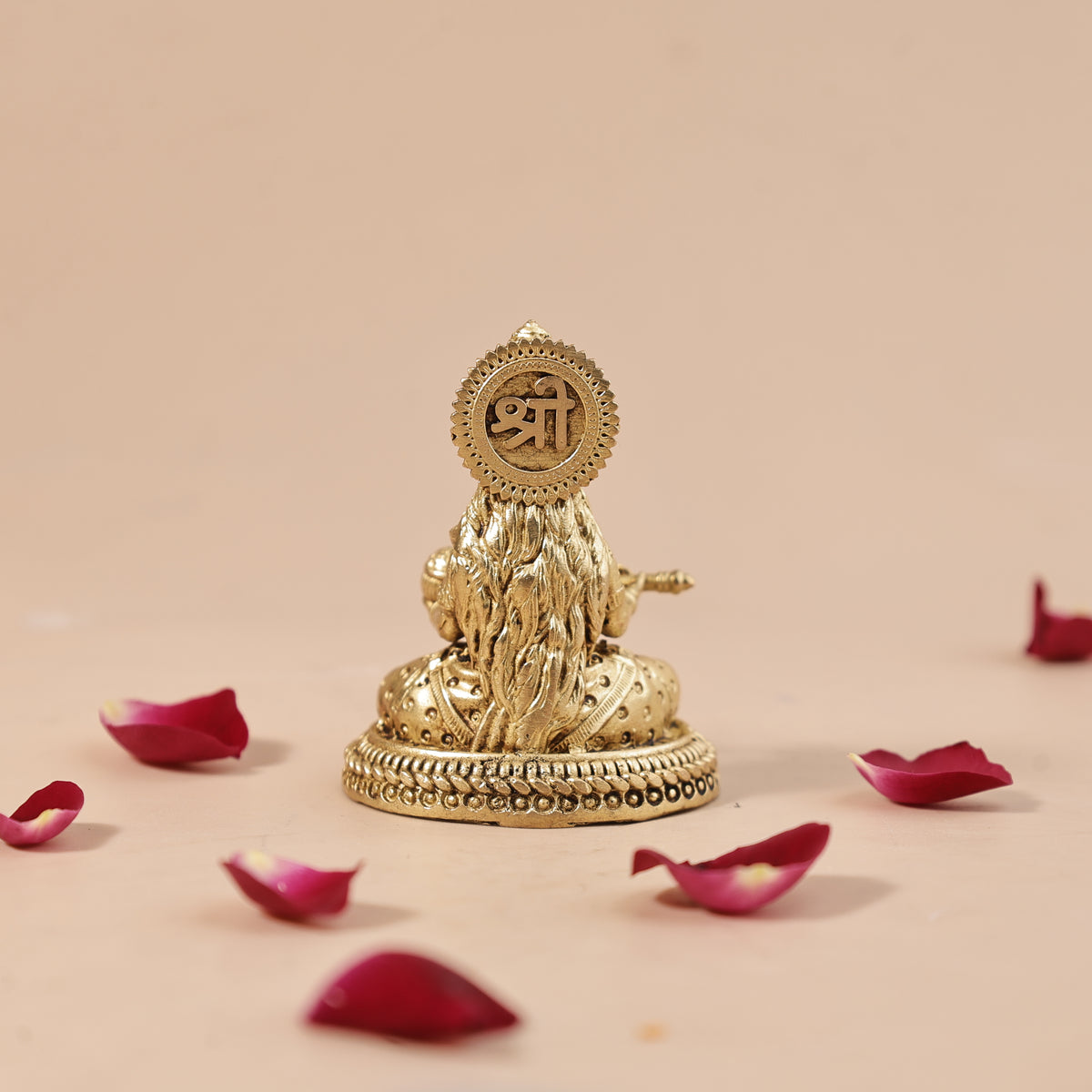 Pure Brass Maa Annapurna Statue - Abhimantrit