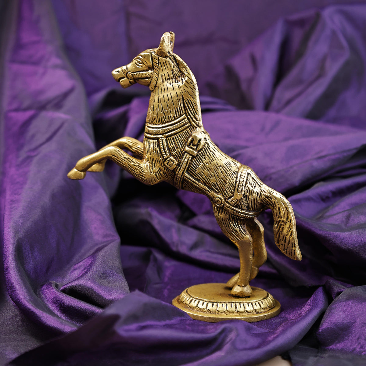Brass Horse Idol - Abhimantrit