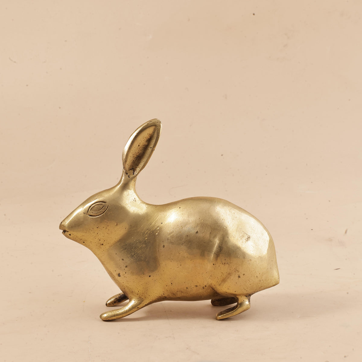 Brass Rabbit Statue - Abhimantrit