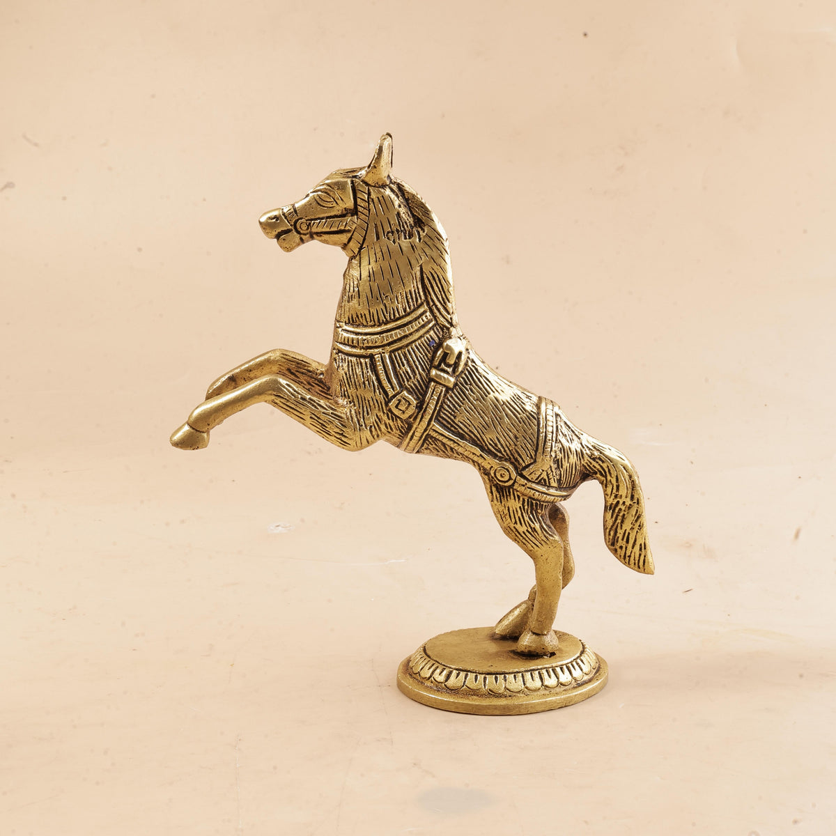 Brass Horse Idol - Abhimantrit