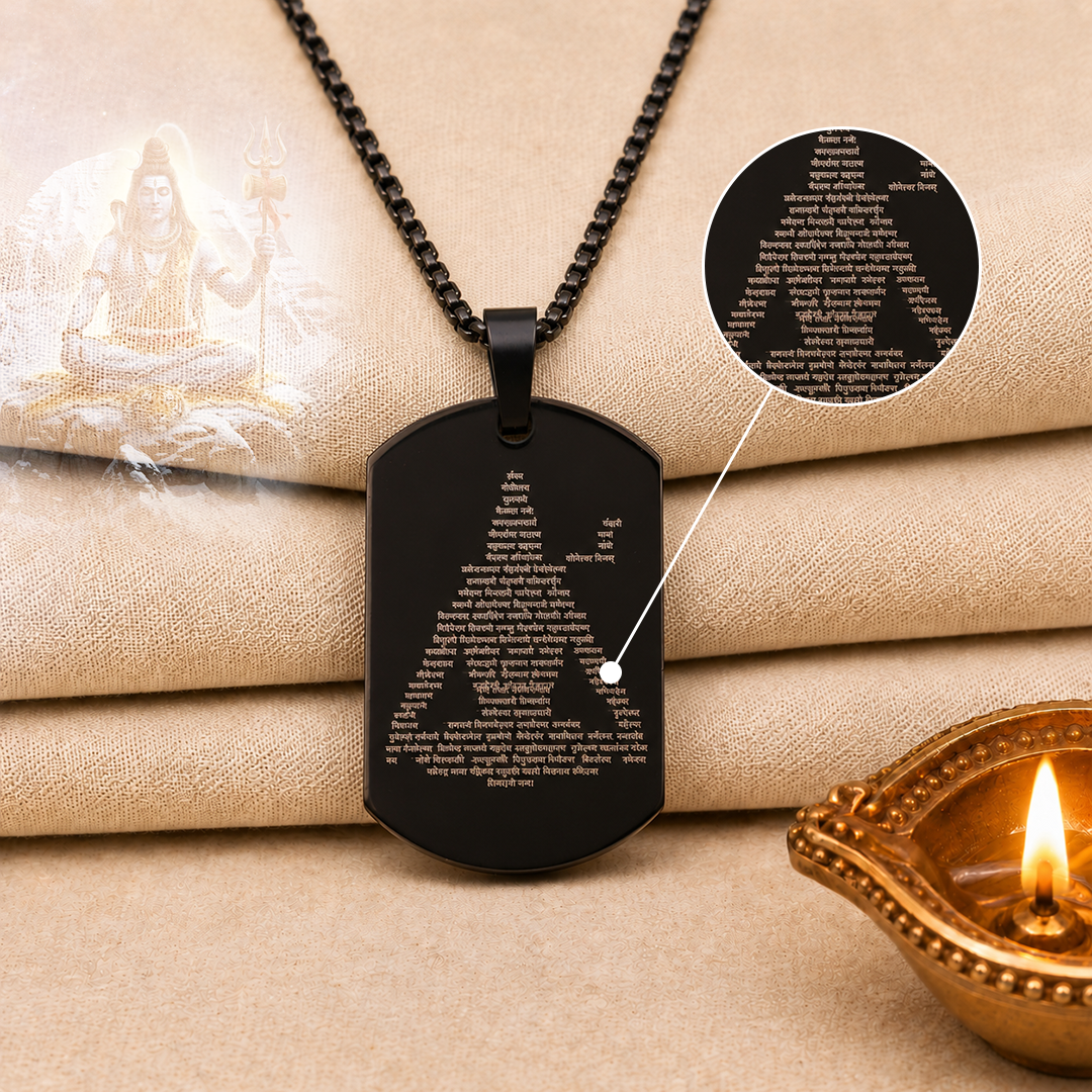 Mahadev 108 Name Pendant (Blessing & Protection) - Abhimantrit