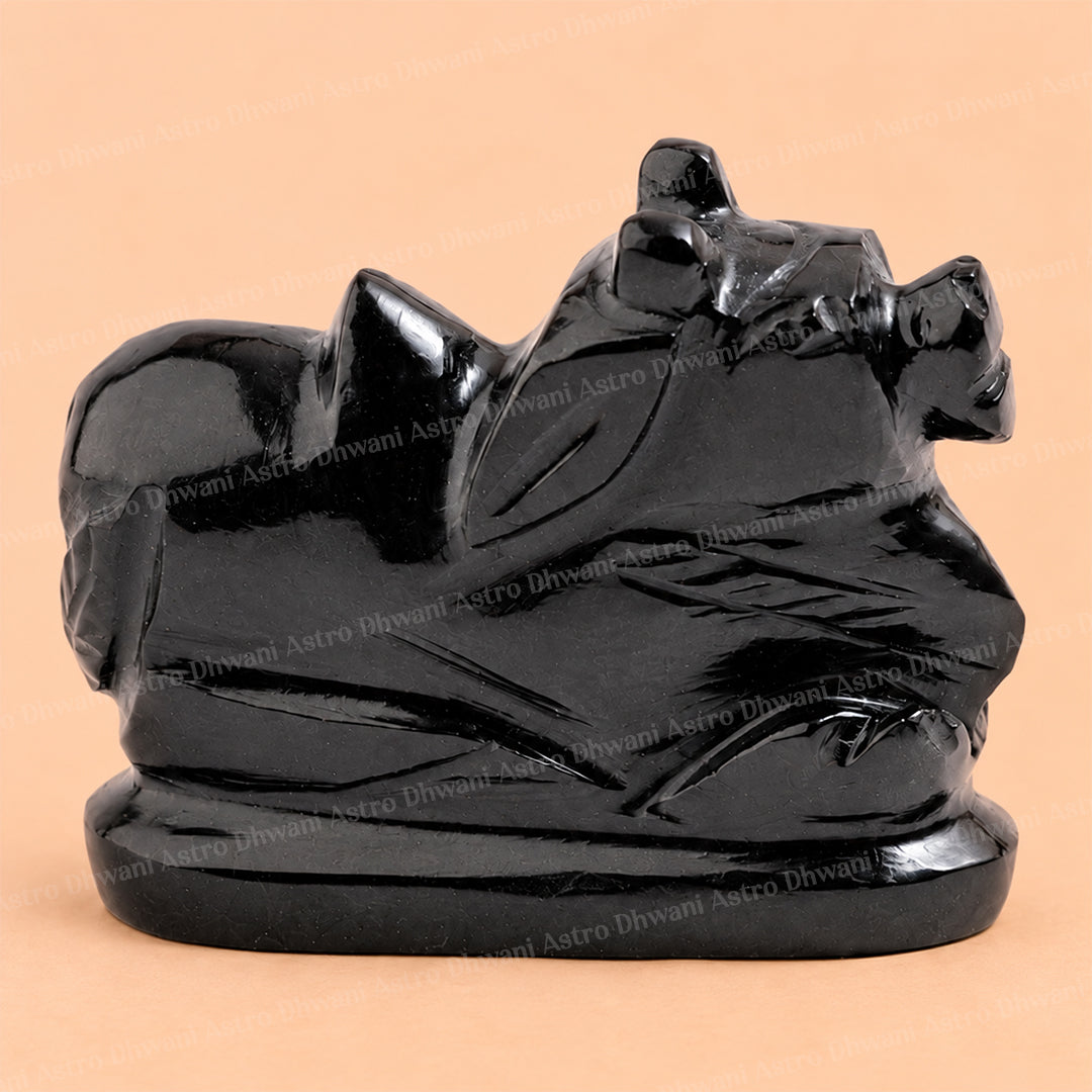 Black Jade Nandi - Abhimantrit