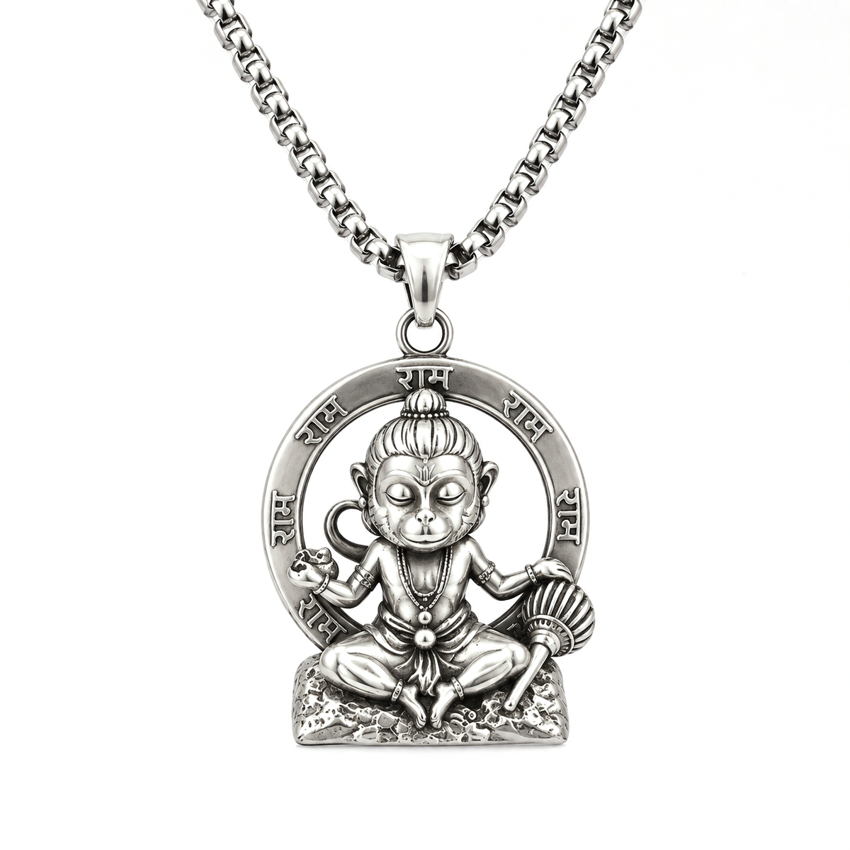 Bal Hanuman Meditation Pendant (Blessings & Protection) – Abhimantrit